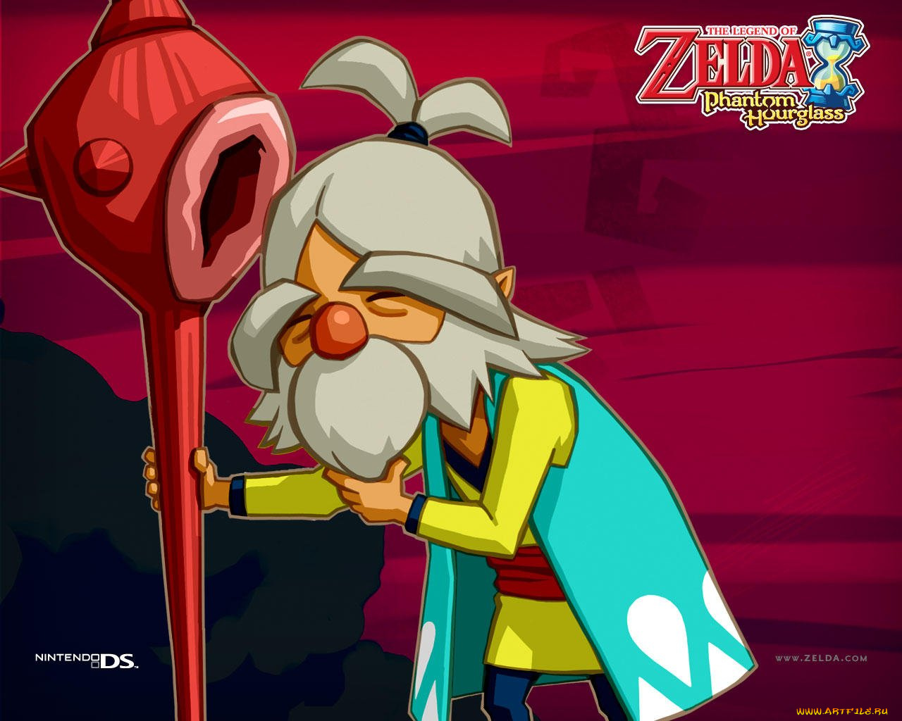 видео, игры, the, legend, of, zelda, phantom, hourglass