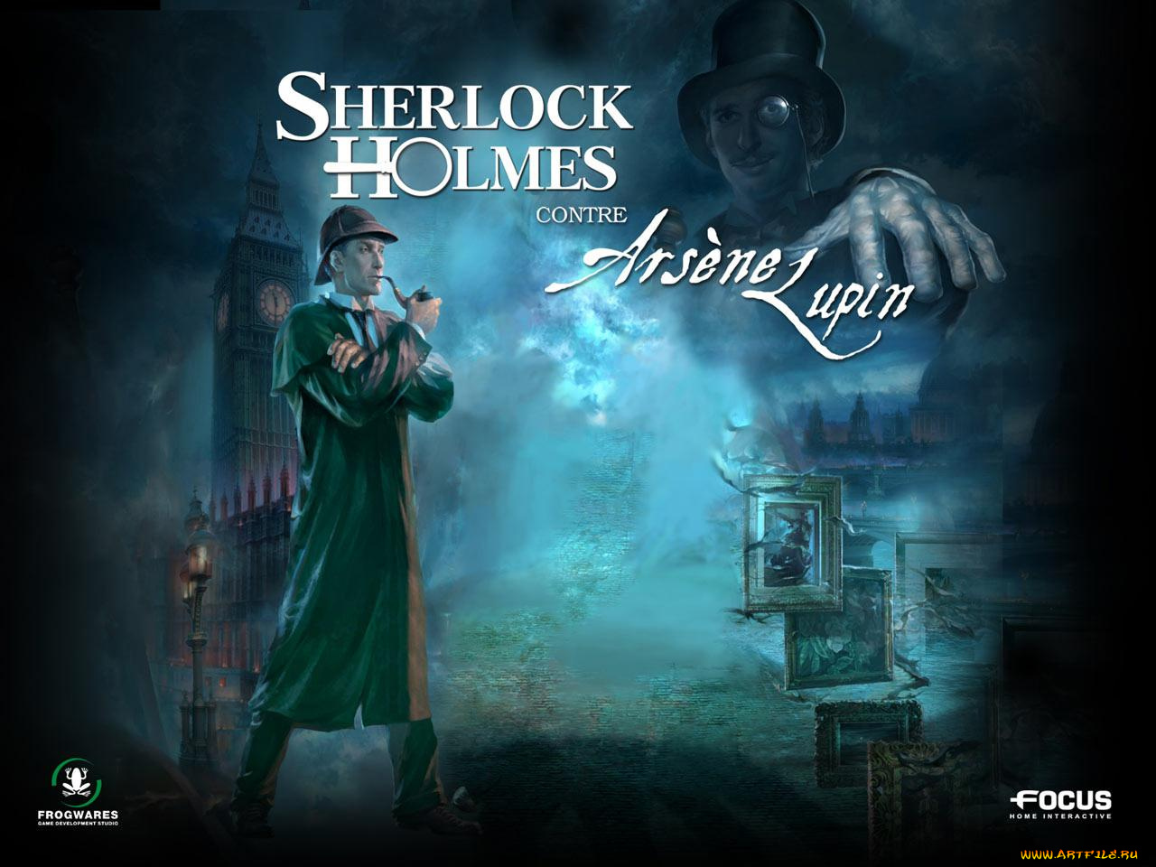 sherlock, holmes, contre, arsene, lupin, видео, игры, vs