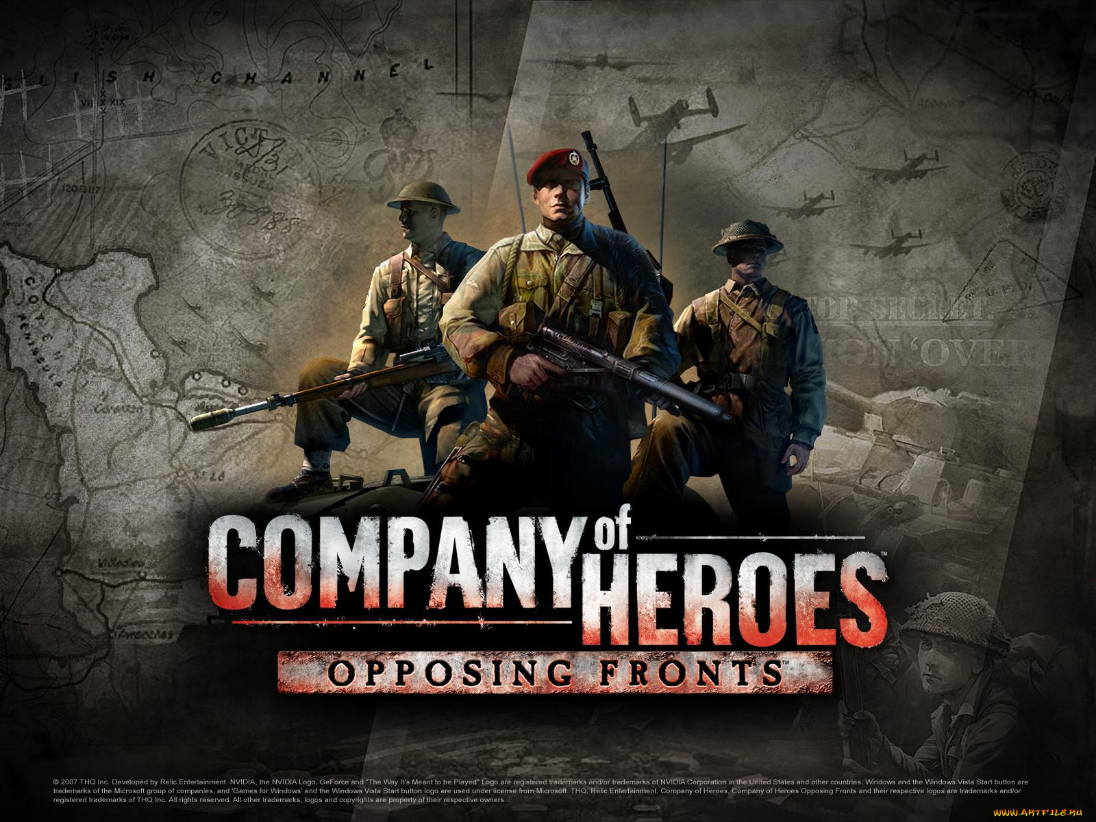 company, of, heroes, opposing, fronts, видео, игры