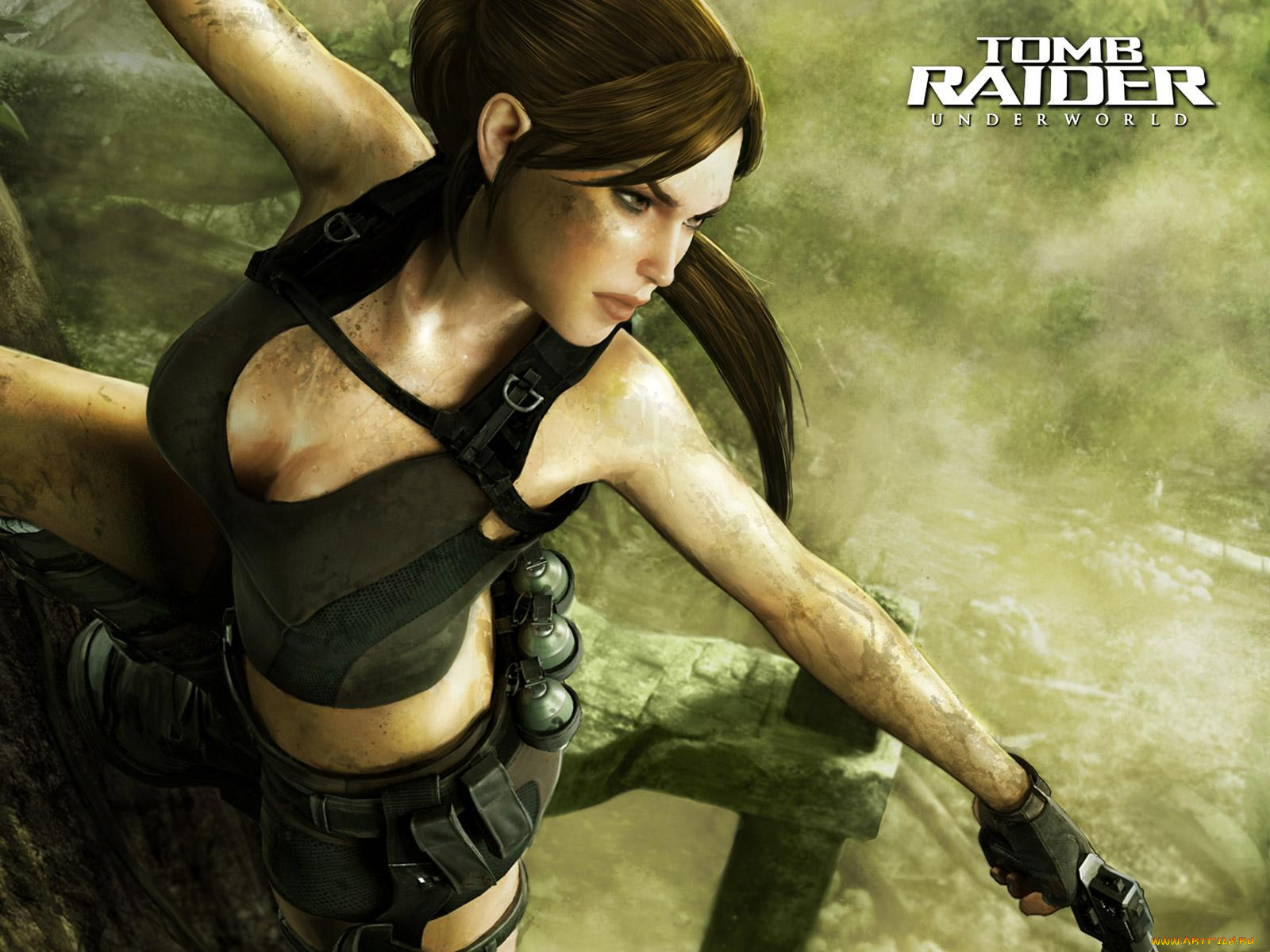 tomb, raider, underworld, видео, игры