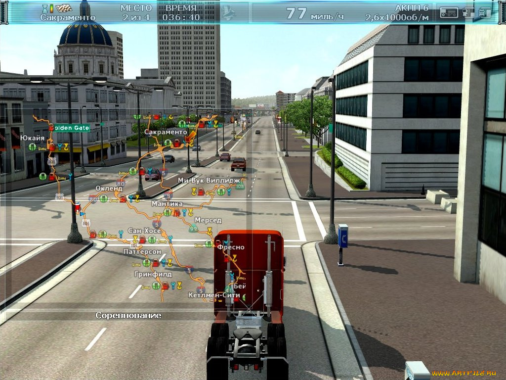 дальнобойщики, видео, игры, покорение, америки, rig`n`roll