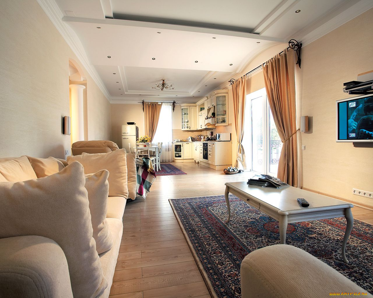 интерьер, гостиная