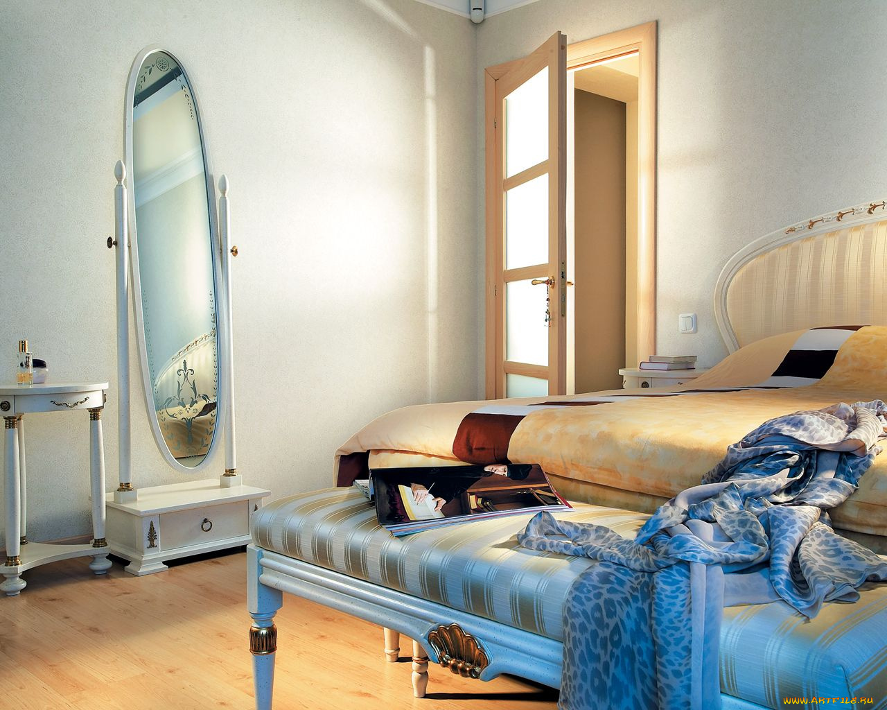 интерьер, спальня