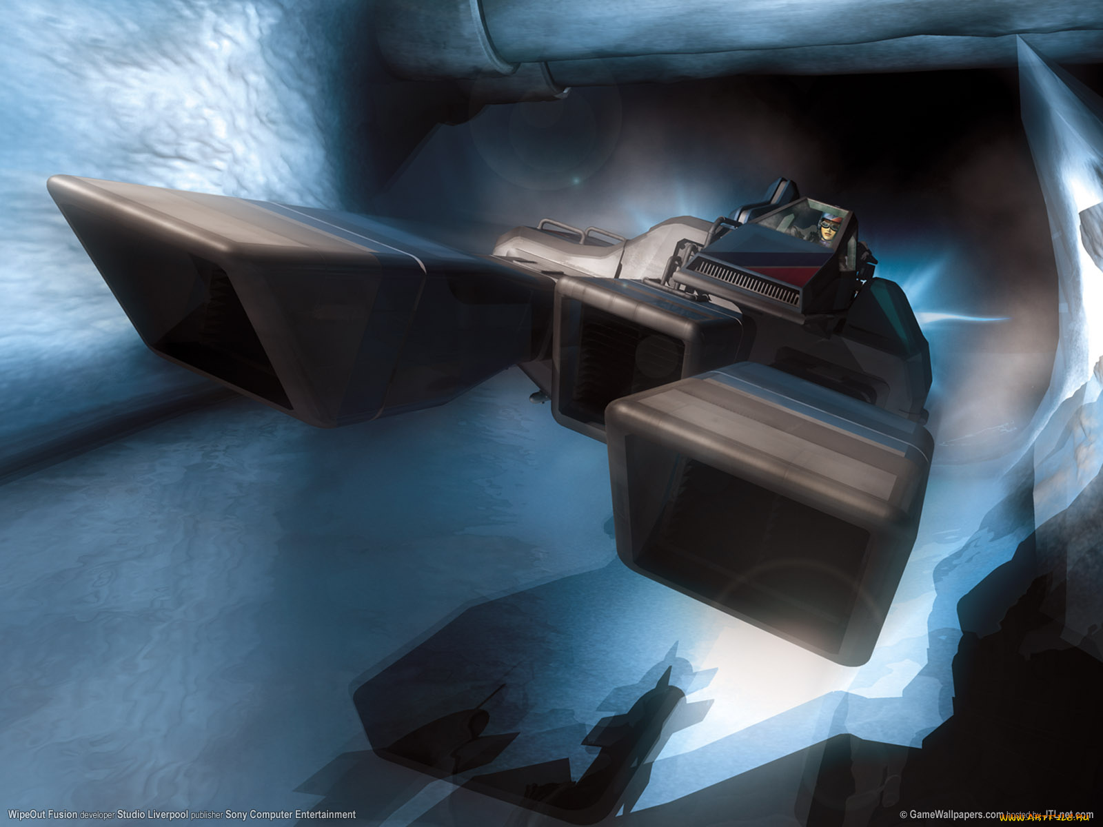 видео, игры, wipeout, fusion