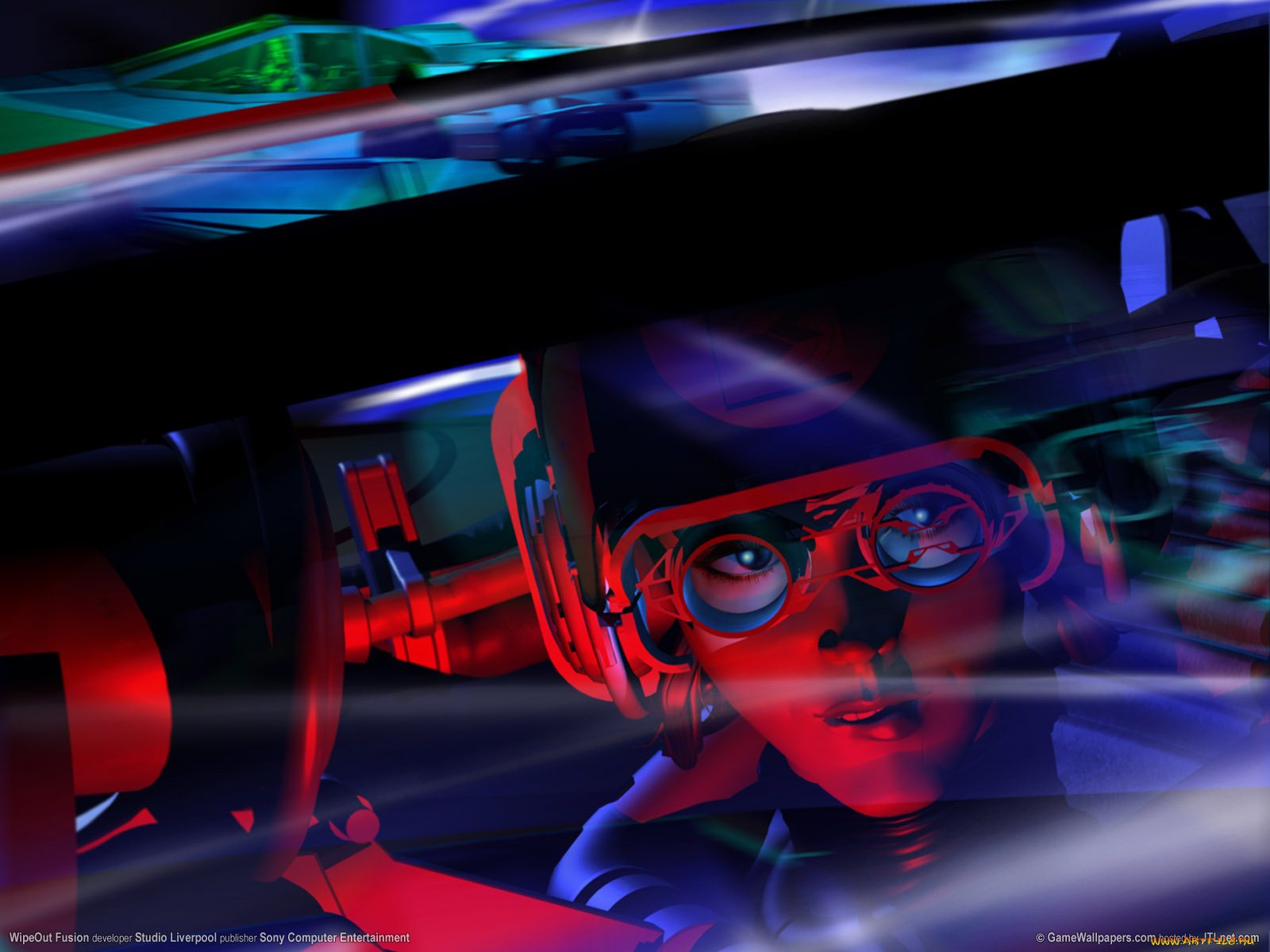 видео, игры, wipeout, fusion