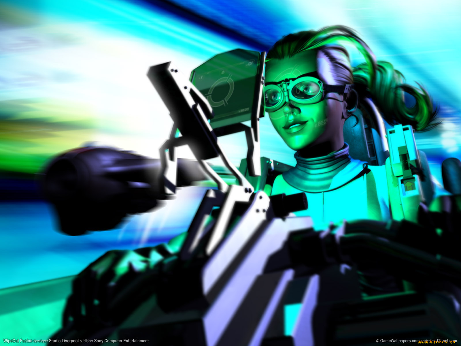 видео, игры, wipeout, fusion