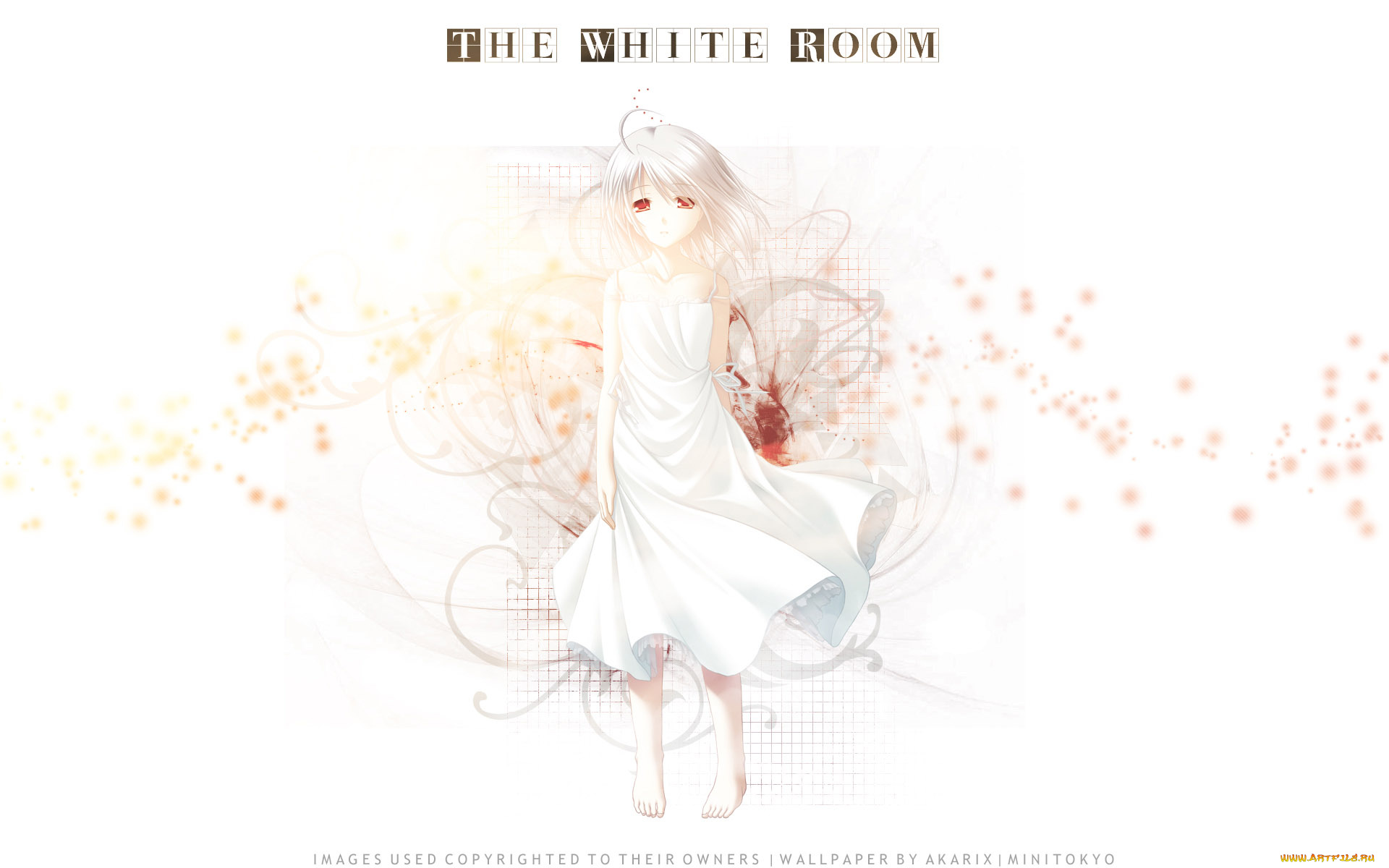 аниме, white, clarity