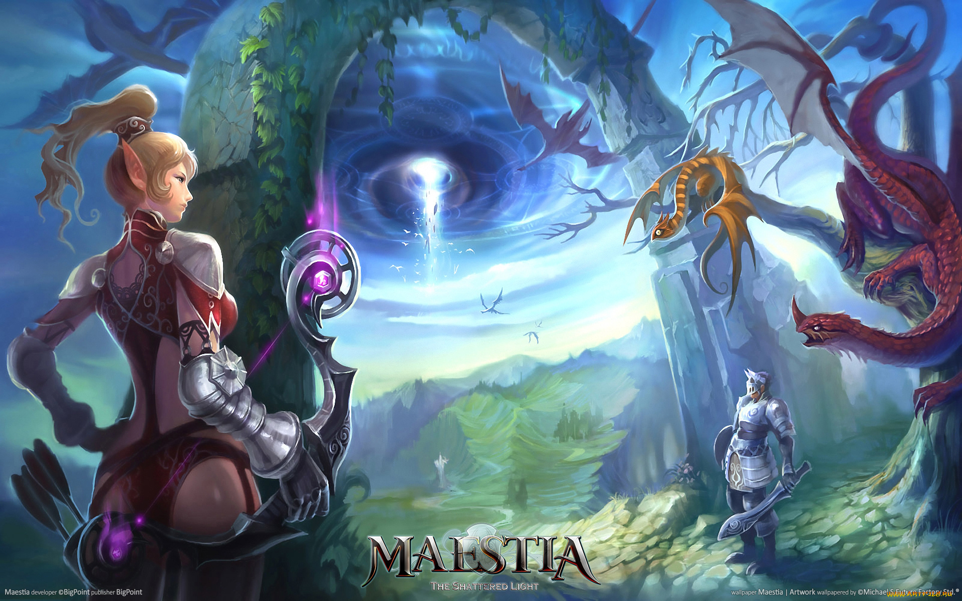 maestia, artwork, видео, игры