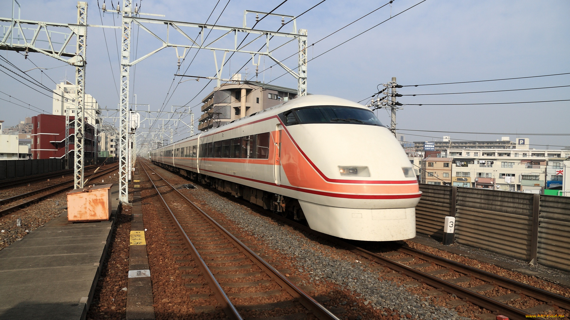 техника, поезда, рельсы, поезд