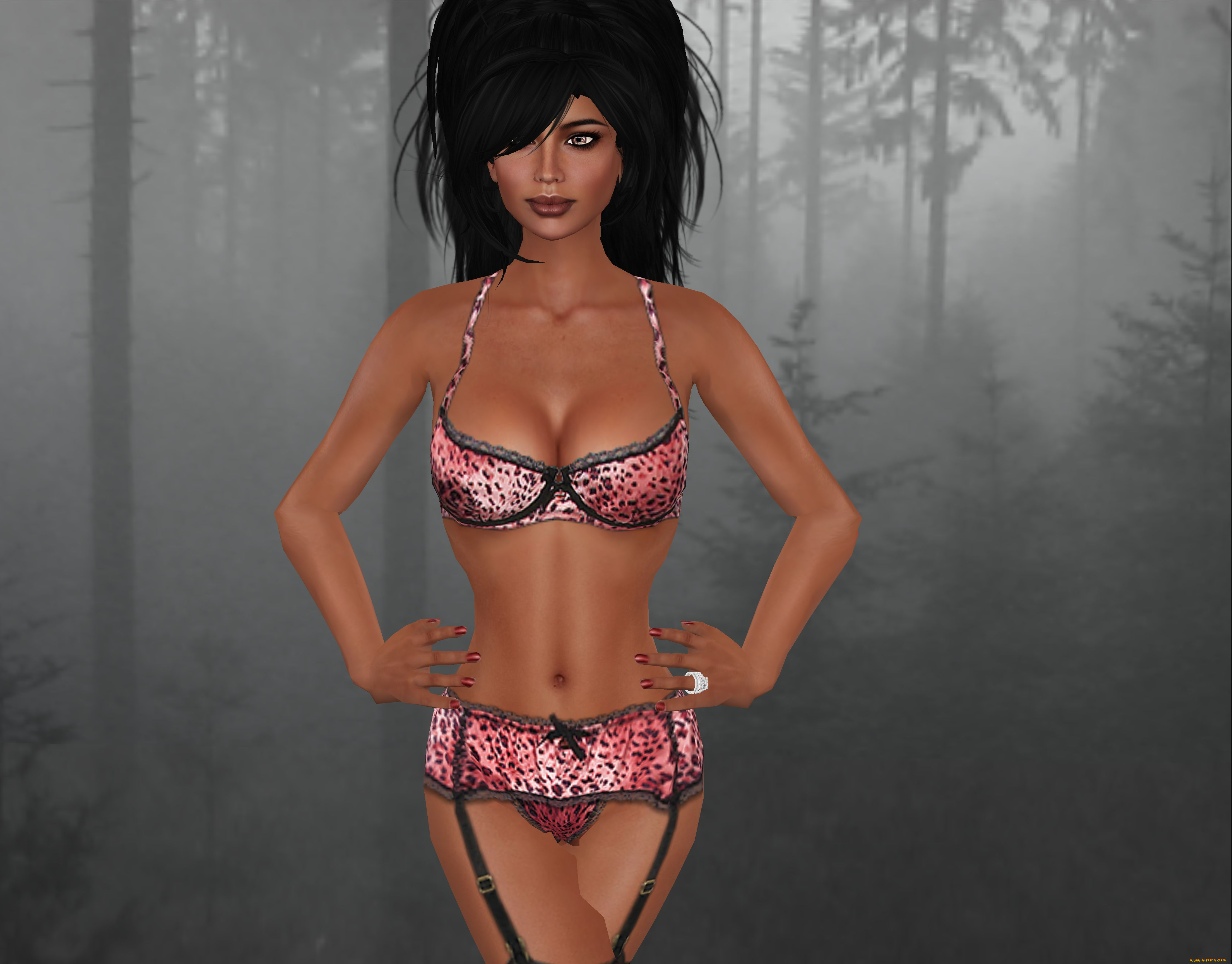 3д, графика, people, люди, девушка