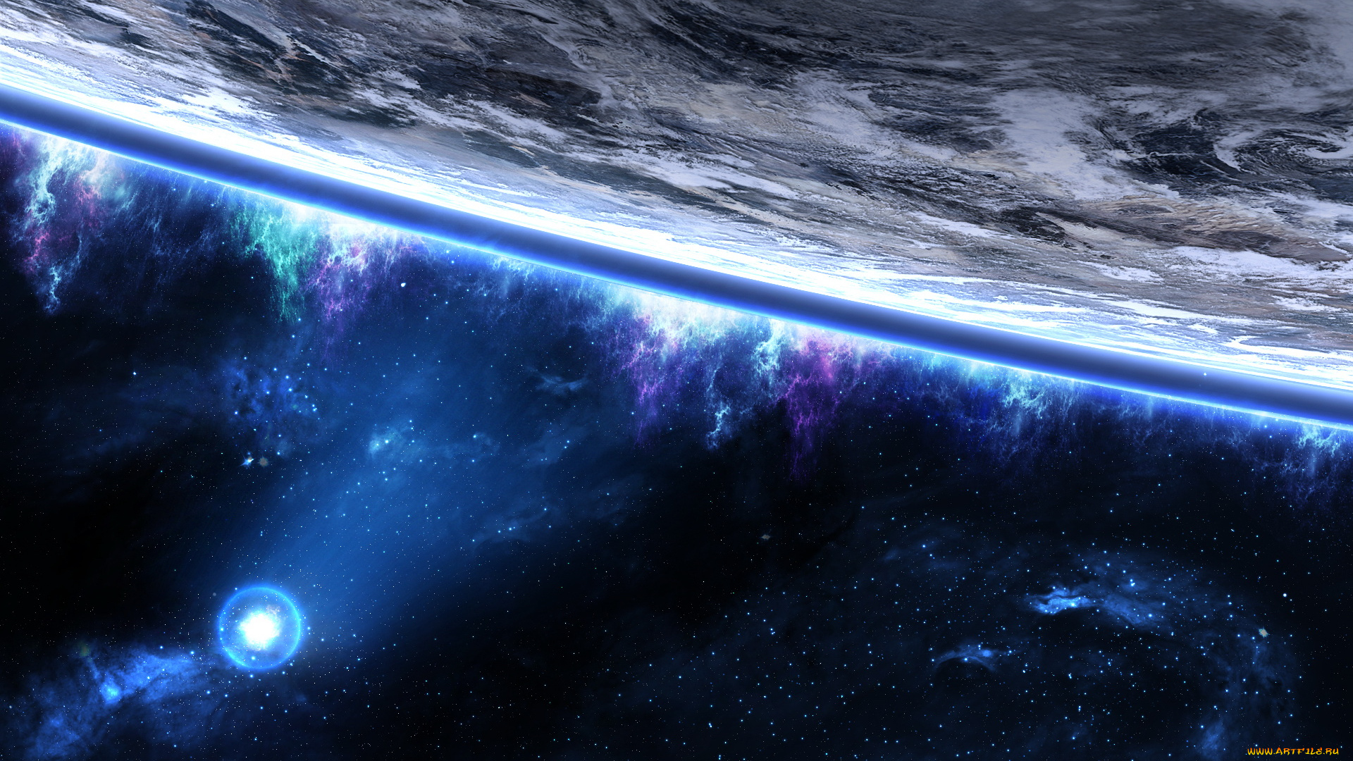 космос, арт, планеты