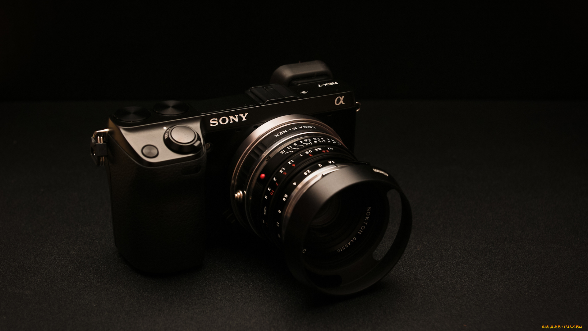 бренды, sony, nex-7, golden, brown, edition, камера, фон