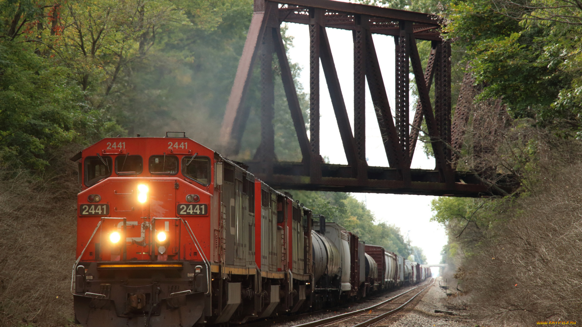 техника, поезда, железная, дорога, локомотив, состав