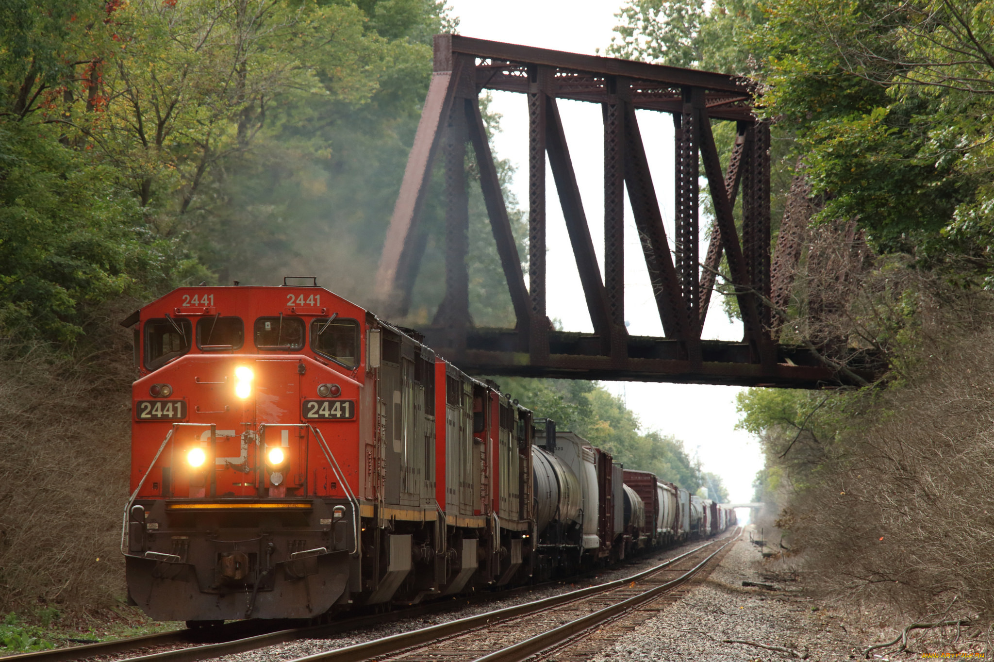 техника, поезда, железная, дорога, локомотив, состав