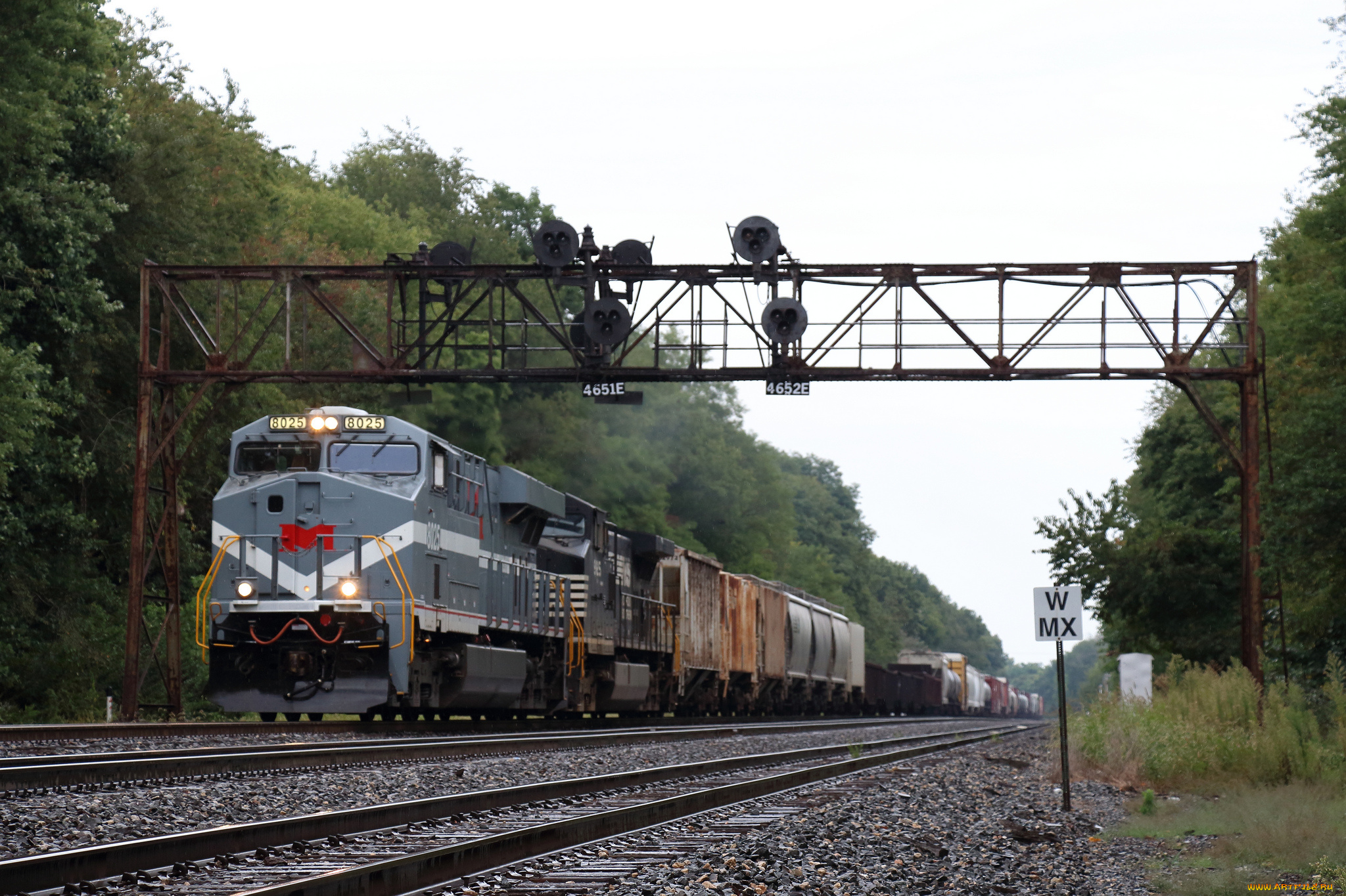 техника, поезда, железная, дорога, локомотив, состав