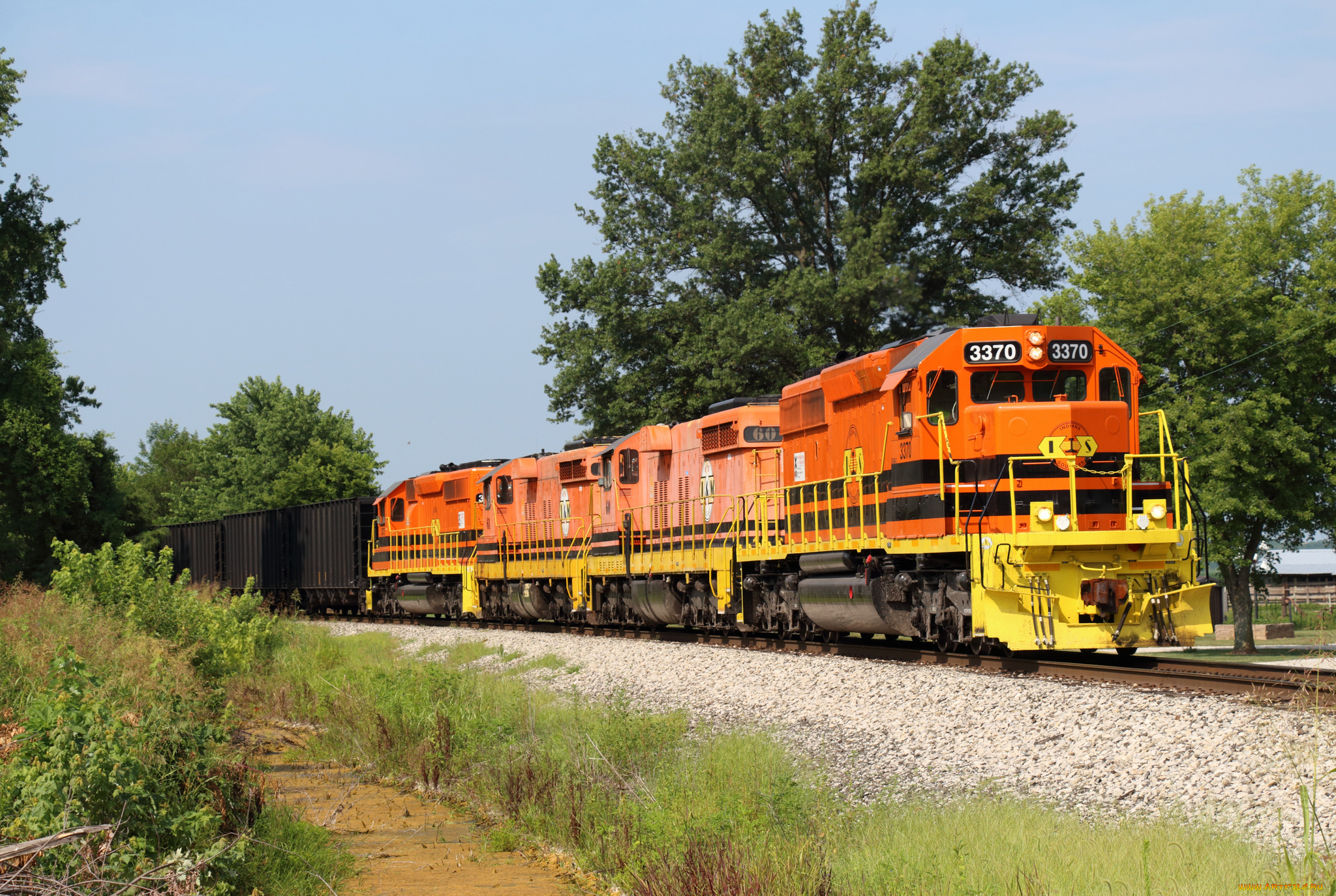 техника, поезда, железная, дорога, локомотив, состав