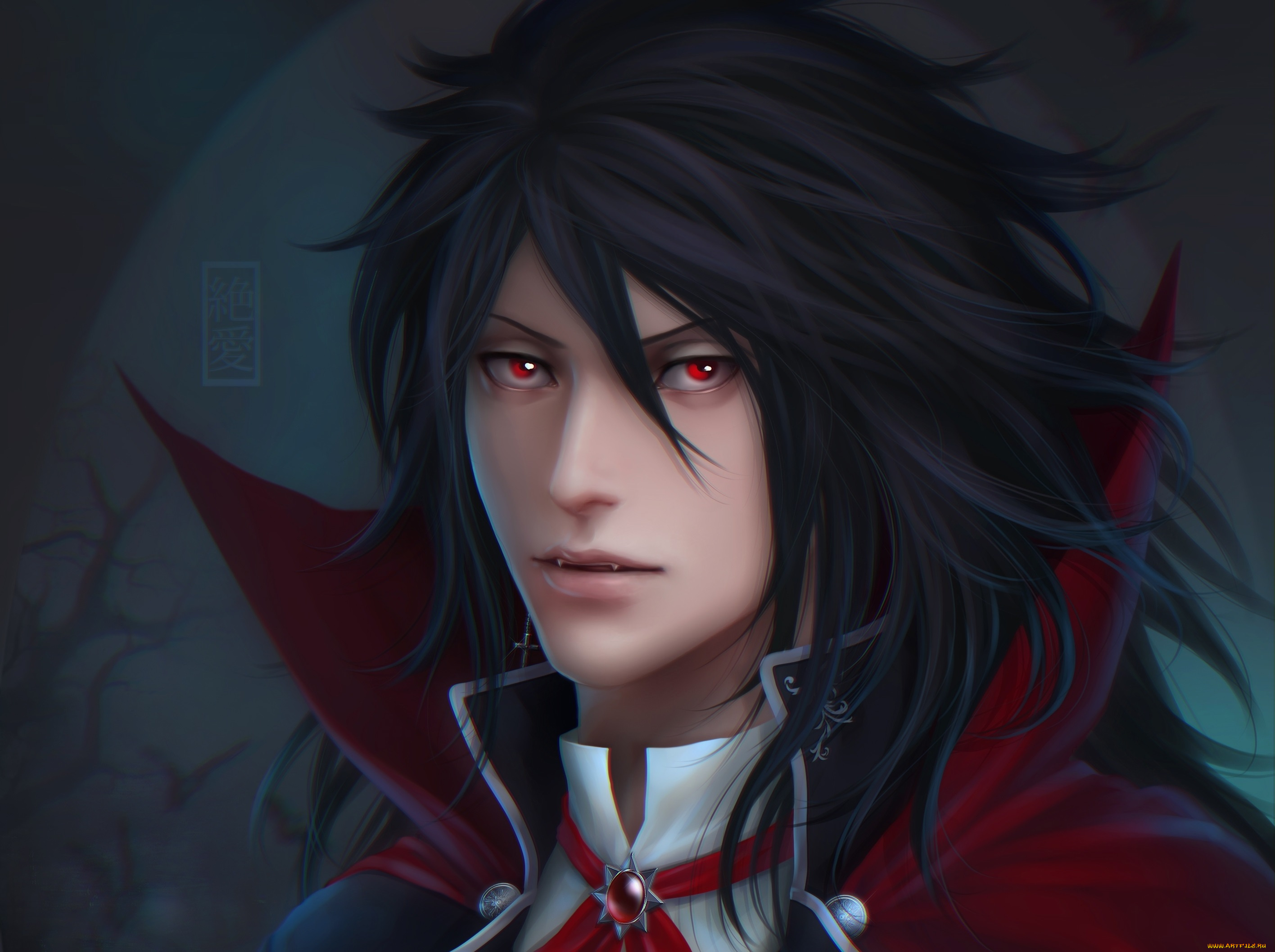 фэнтези, вампиры, dracula, halloween, vampire, uchiha, naruto, anime, madara