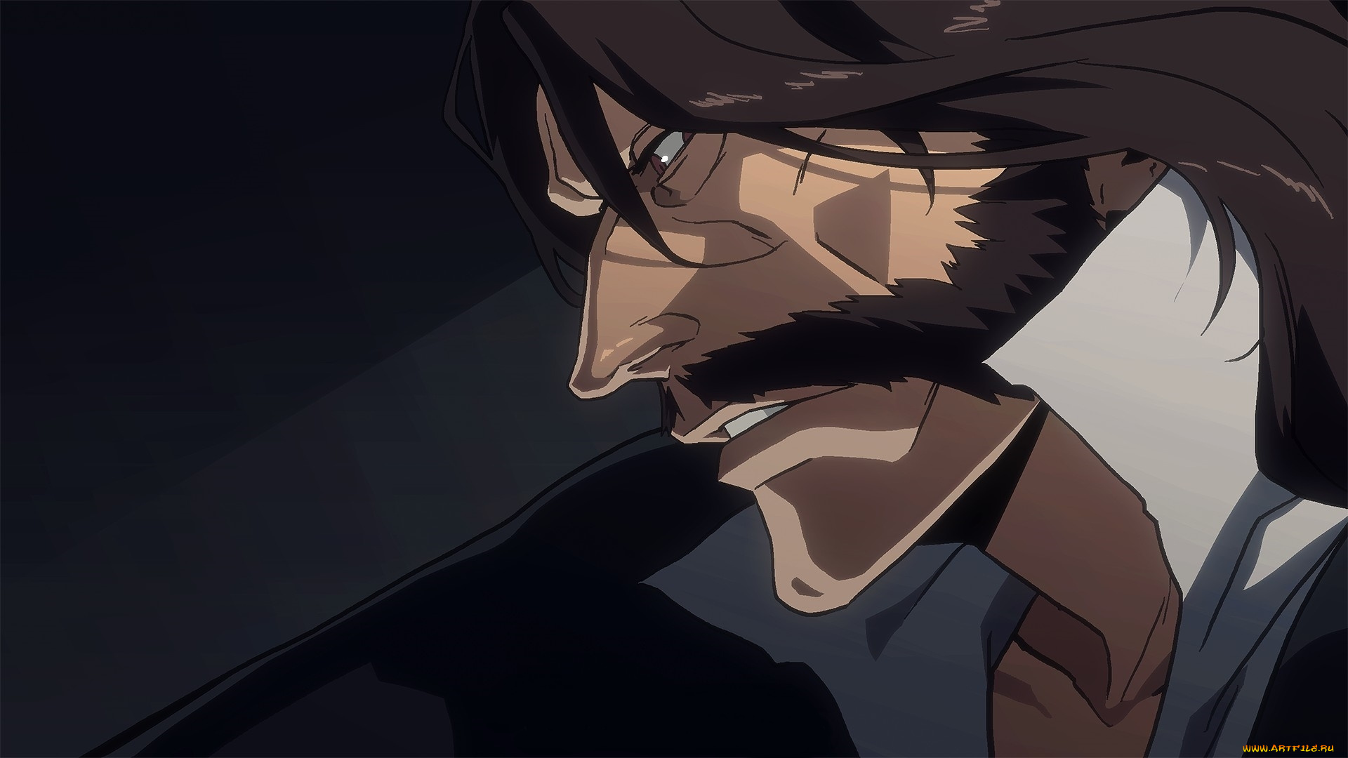 аниме, bleach, kingpaulie, мужчина, yhwach, арт