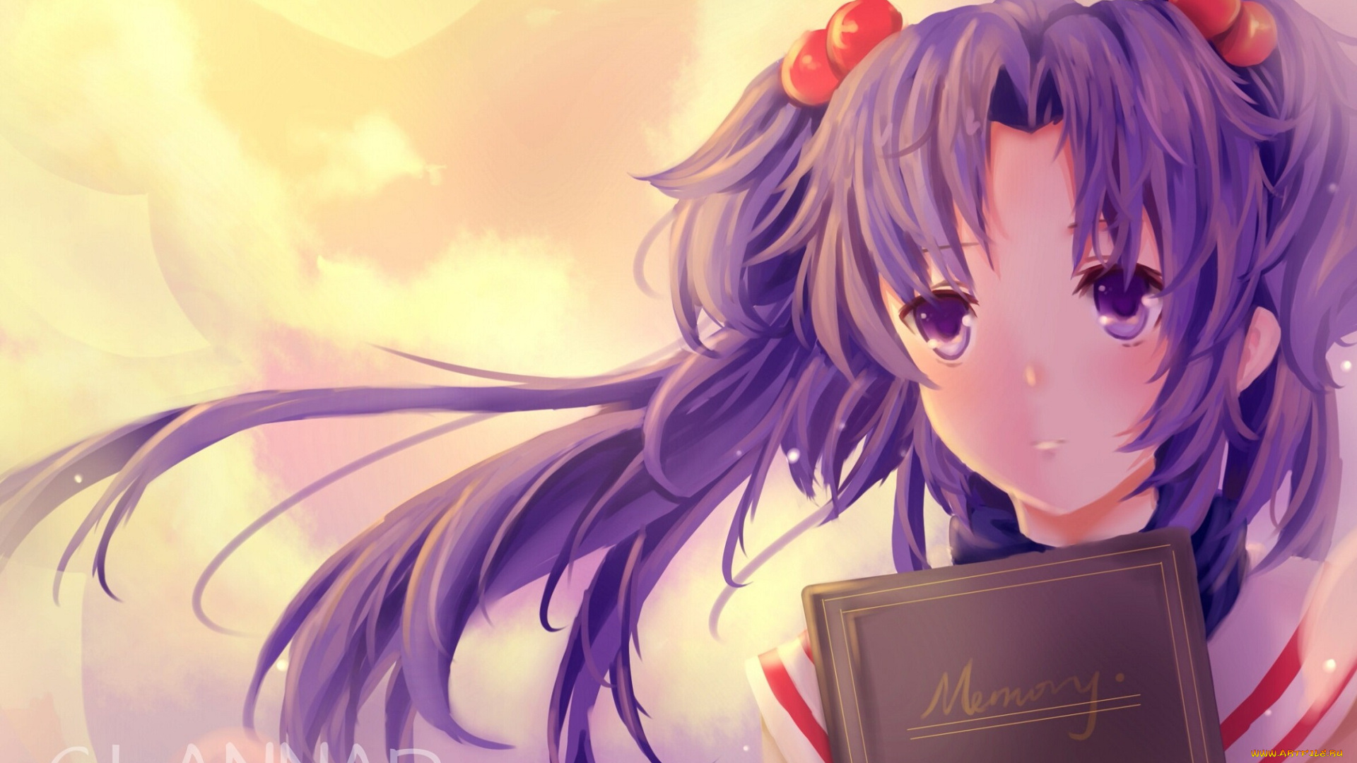 аниме, clannad, ichinose, kotomi, девочка, арт