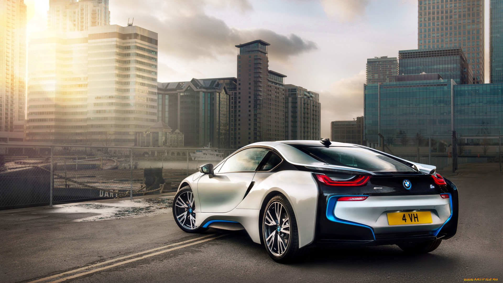автомобили, bmw, car, i8, city, город