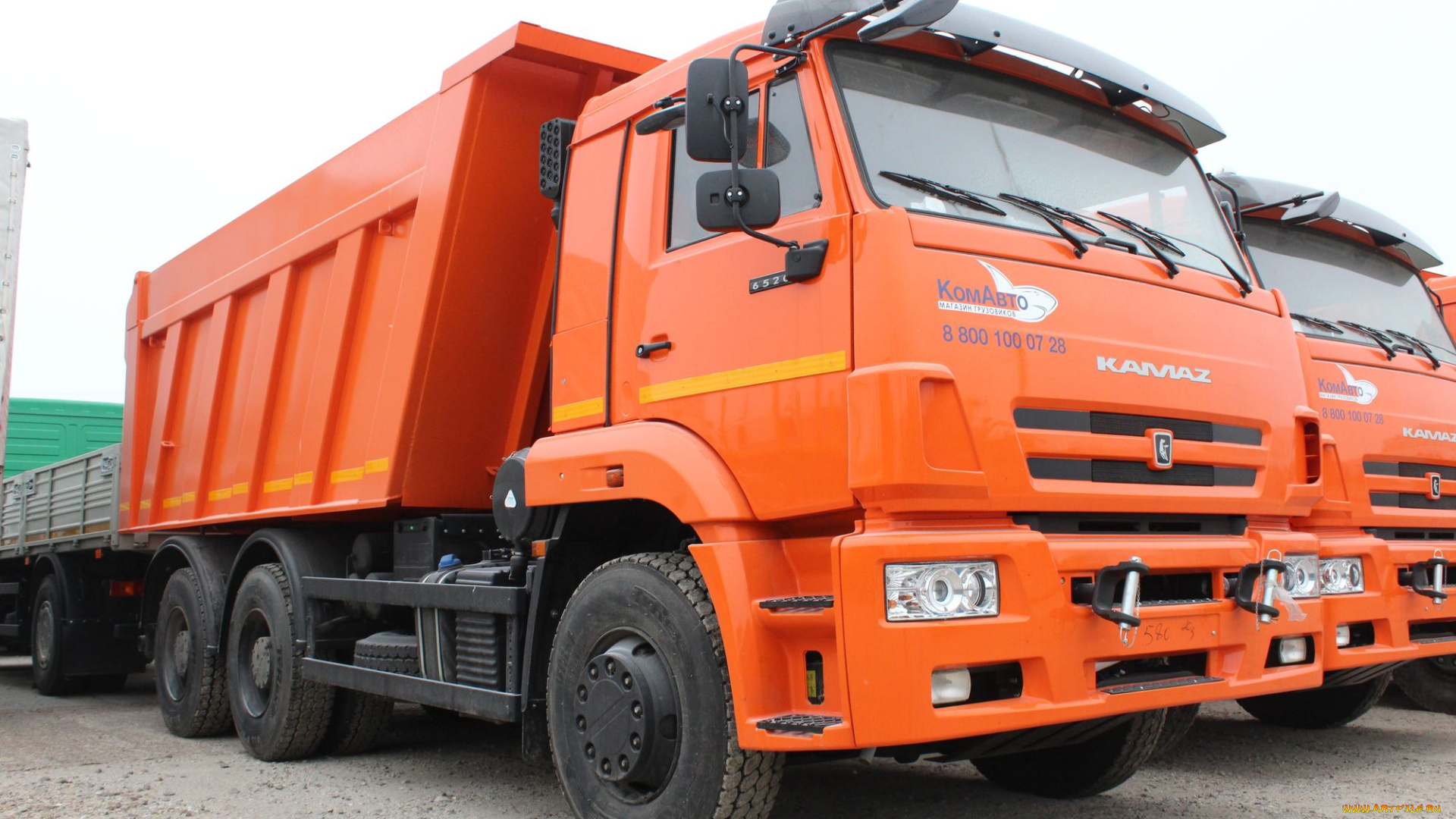 камаз-6520, автомобили, камаз, самосвал, kamaz