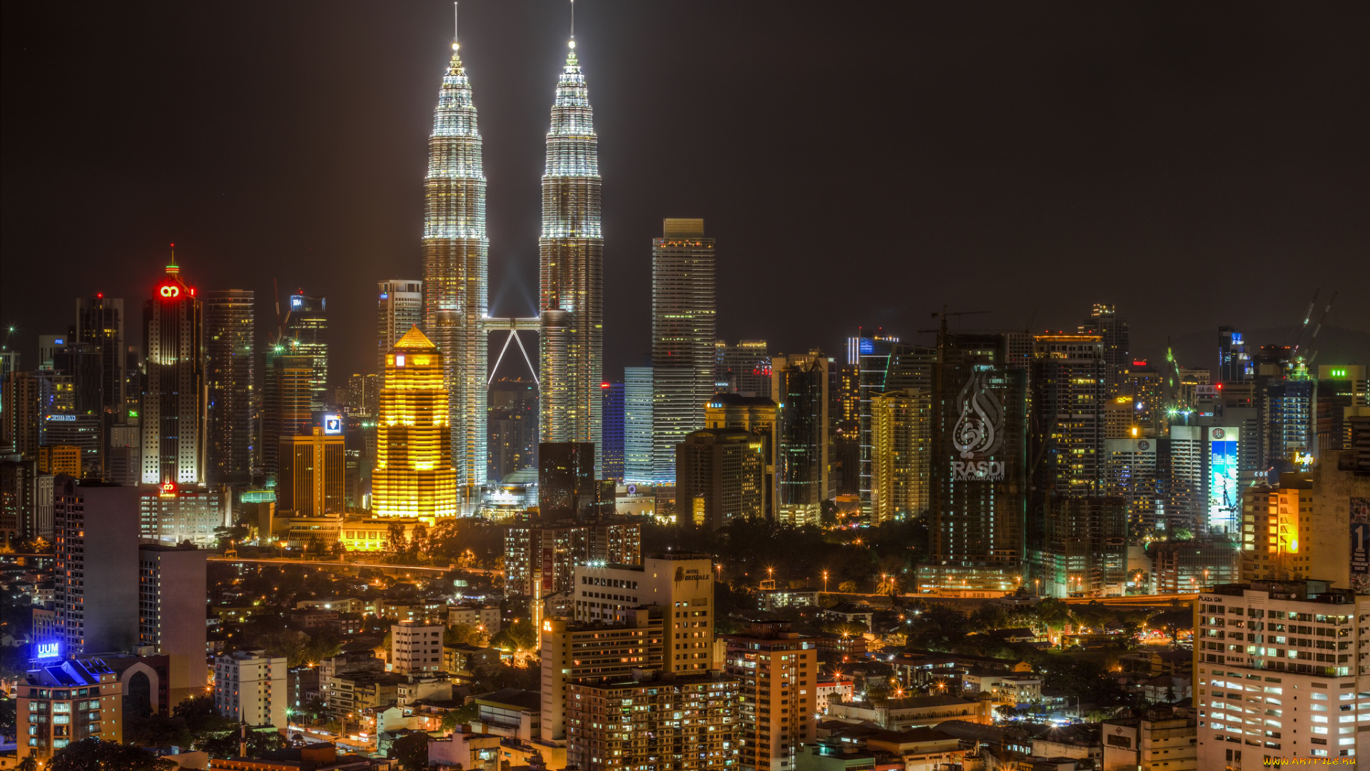 kuala, lumpur, города, куала-лумпур, , малайзия, башни, близнецы