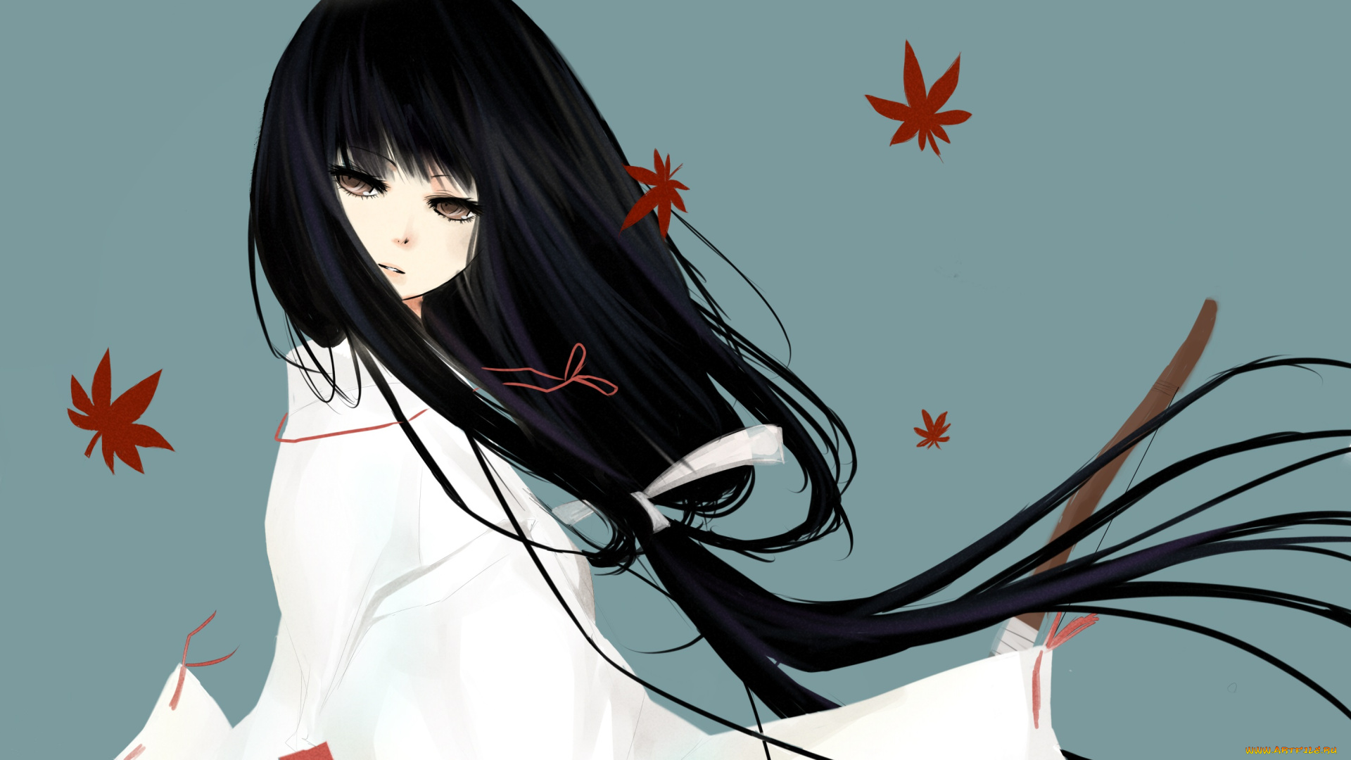 разное, арты, мико, кикио, инуяша, арт