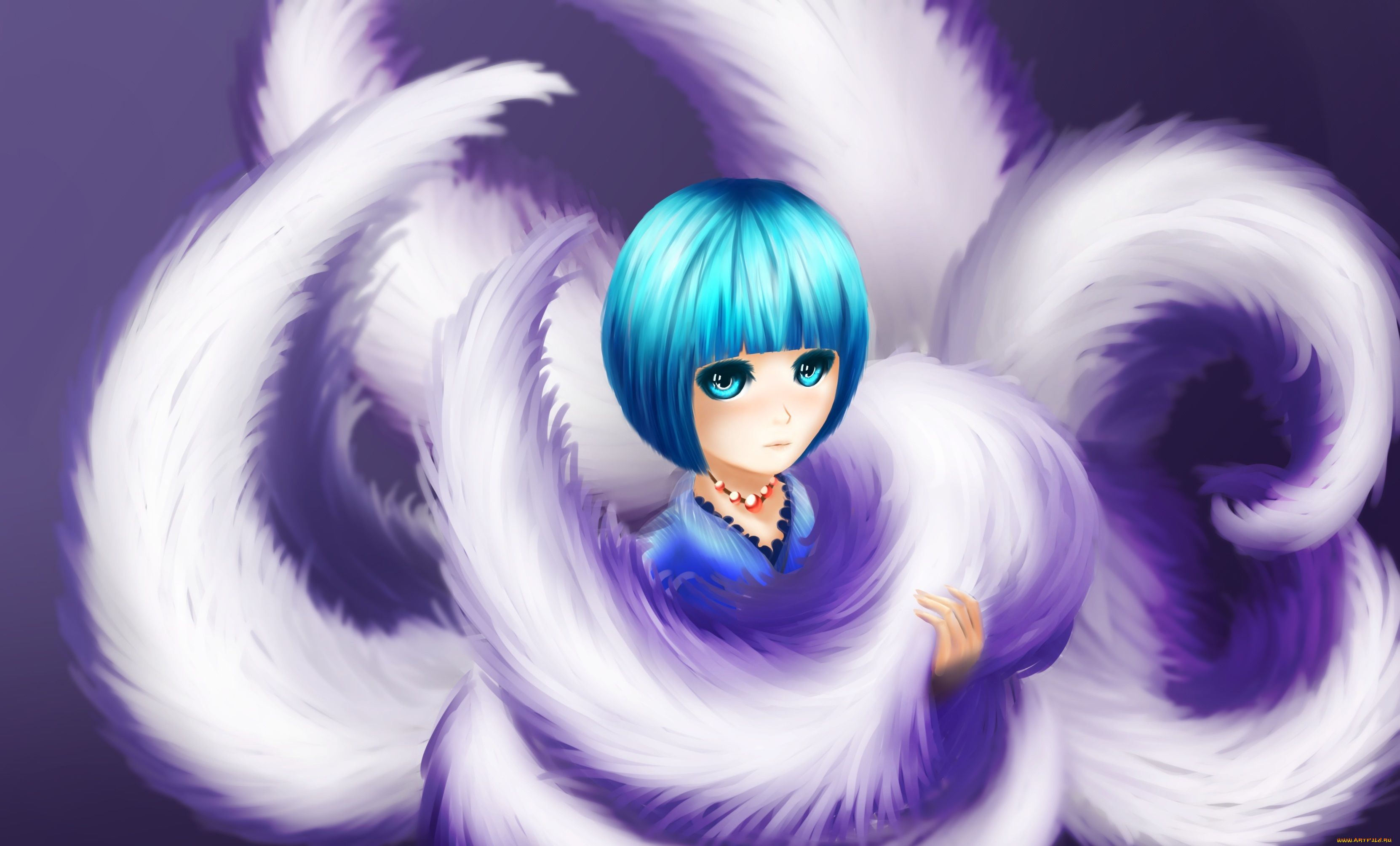 аниме, unknown, , другое, девушка, арт, взгляд