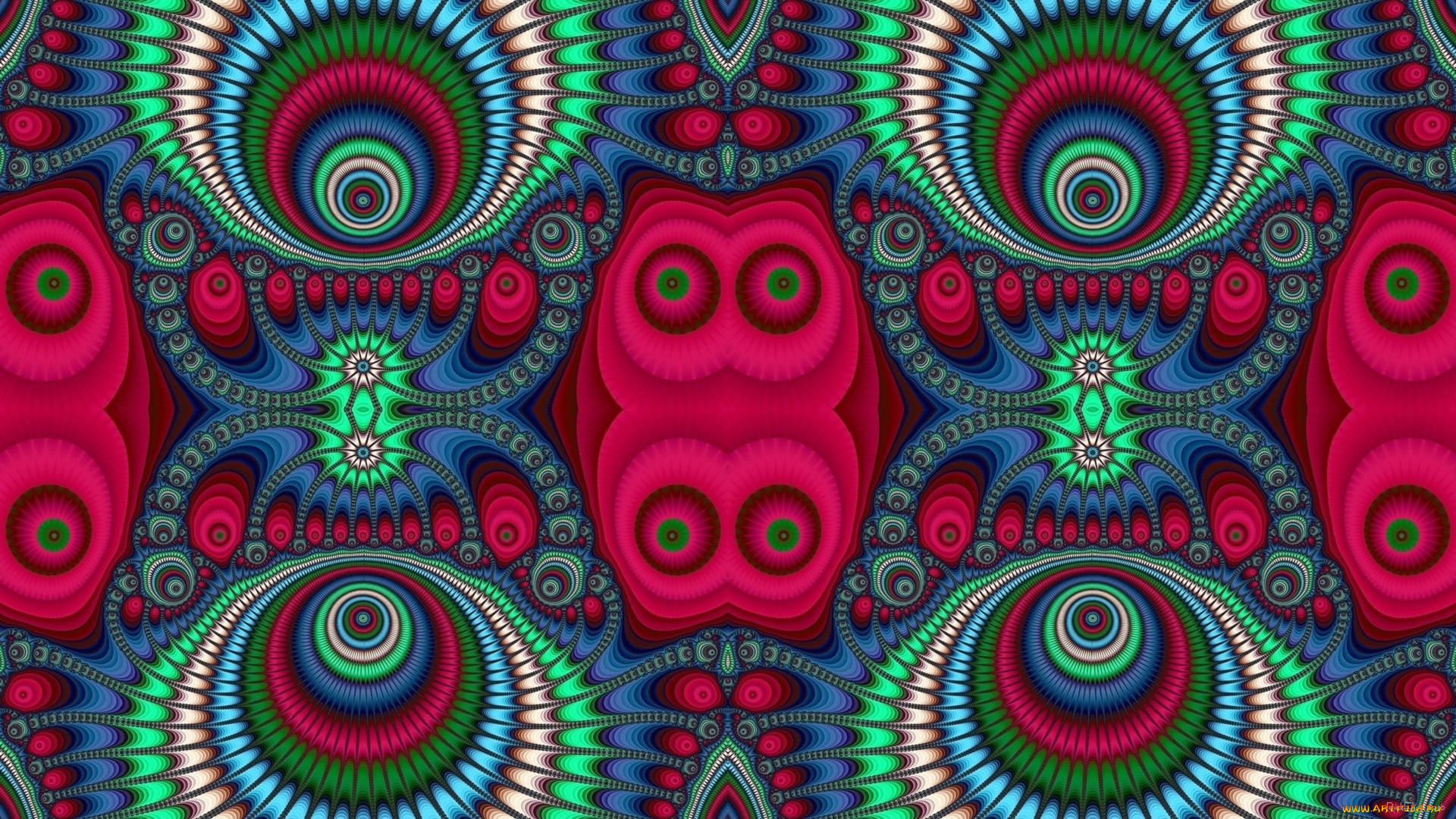 3д, графика, фантазия, , fantasy, цвета, фон, узор