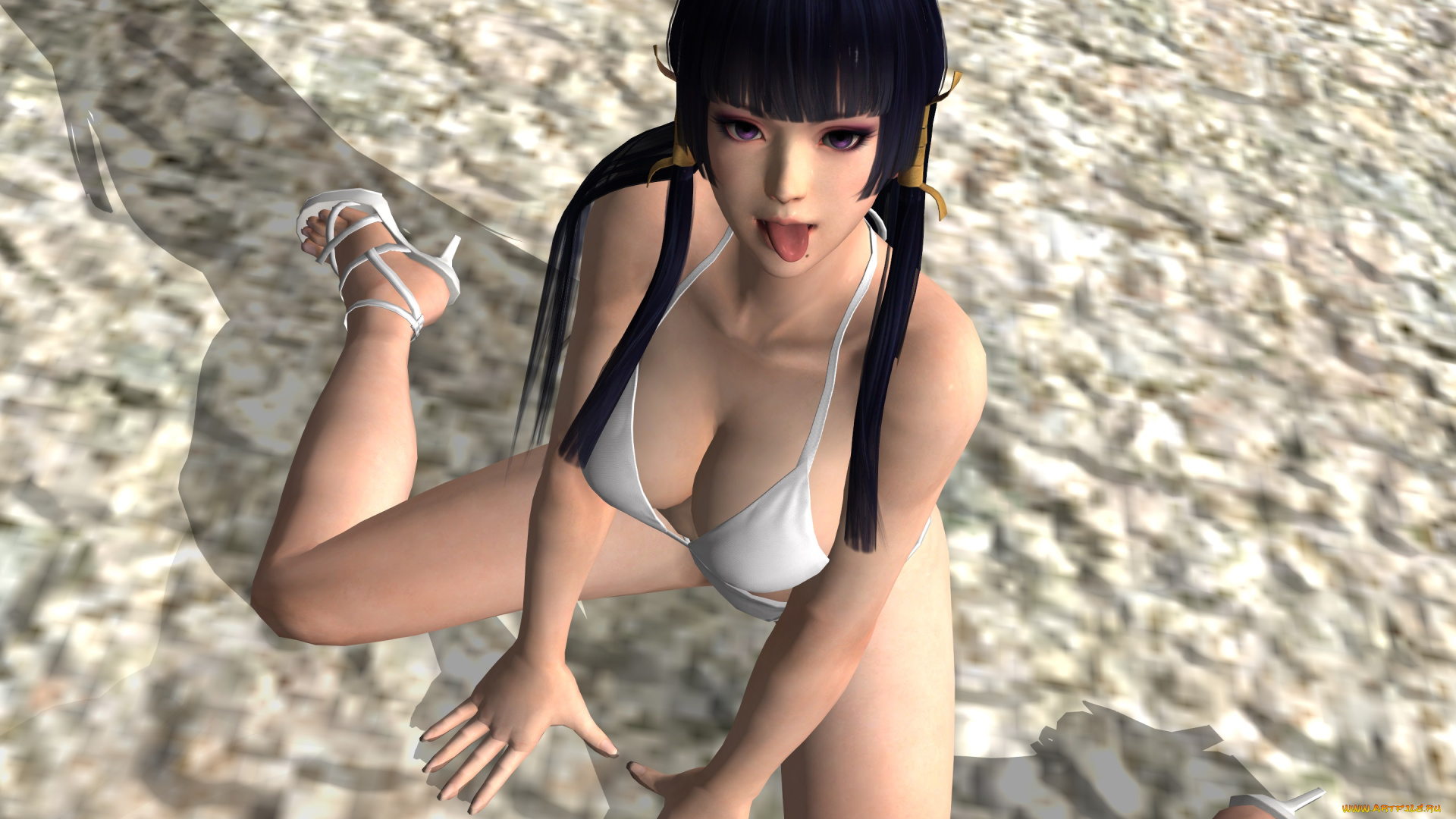 3д, графика, люди, , people, девушка, взгляд, фон