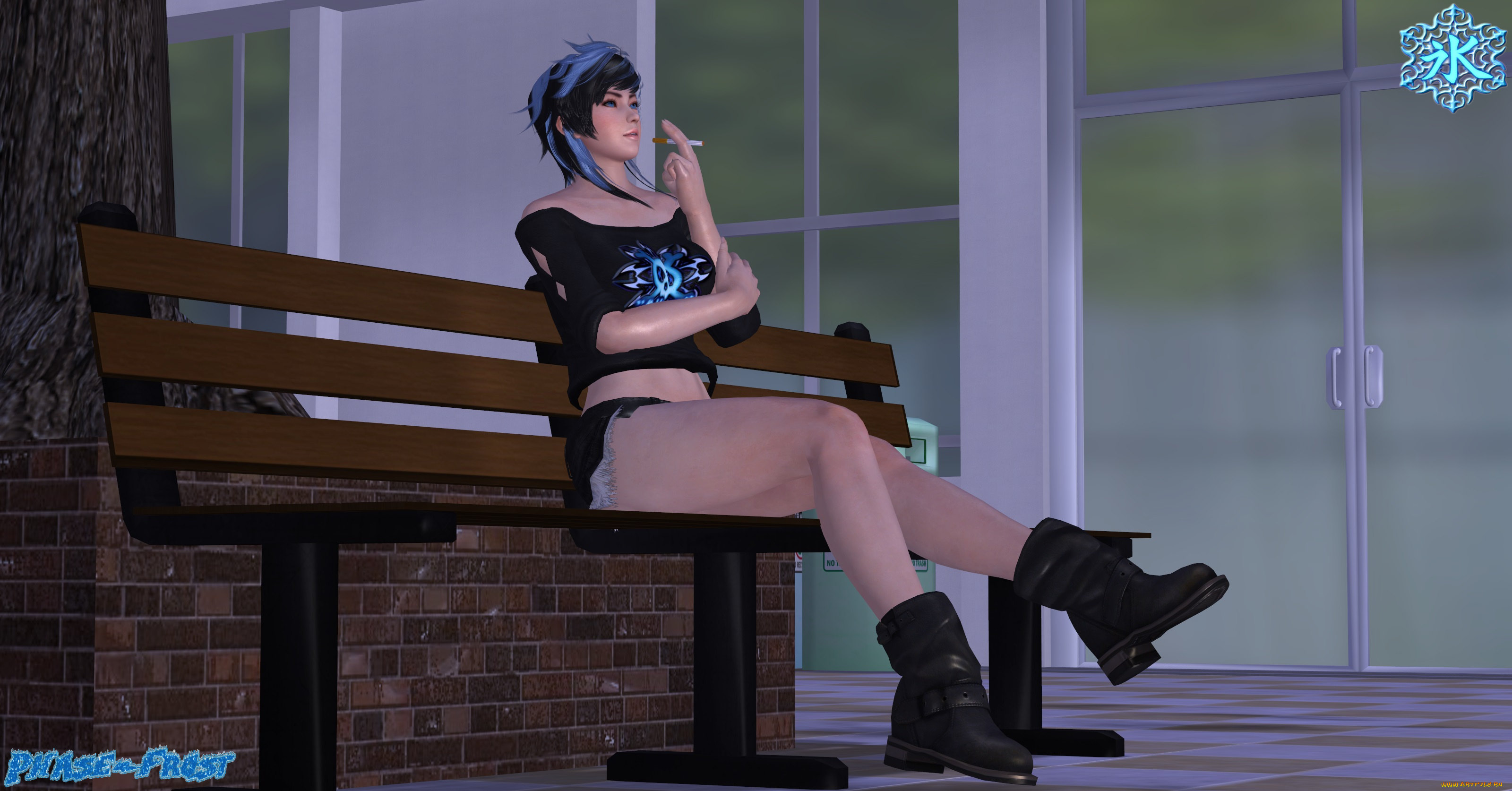 3д, графика, люди, , people, девушка, взгляд, фон