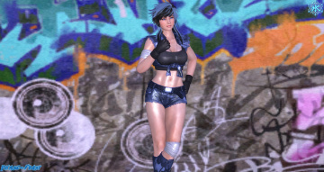 обоя 3д графика, люди , people, девушка, взгляд, фон