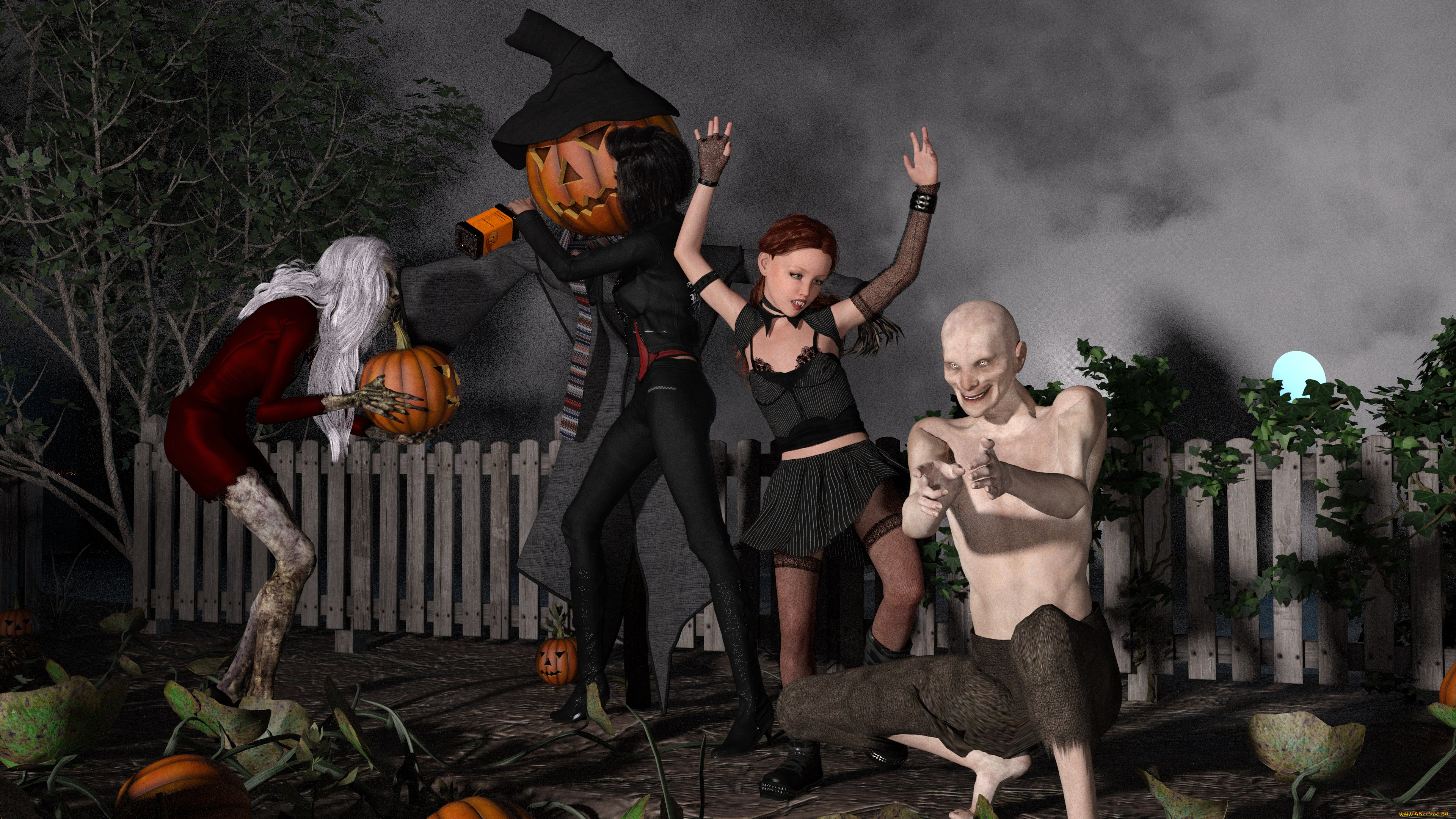 3д, графика, праздники, , holidays, персонажи