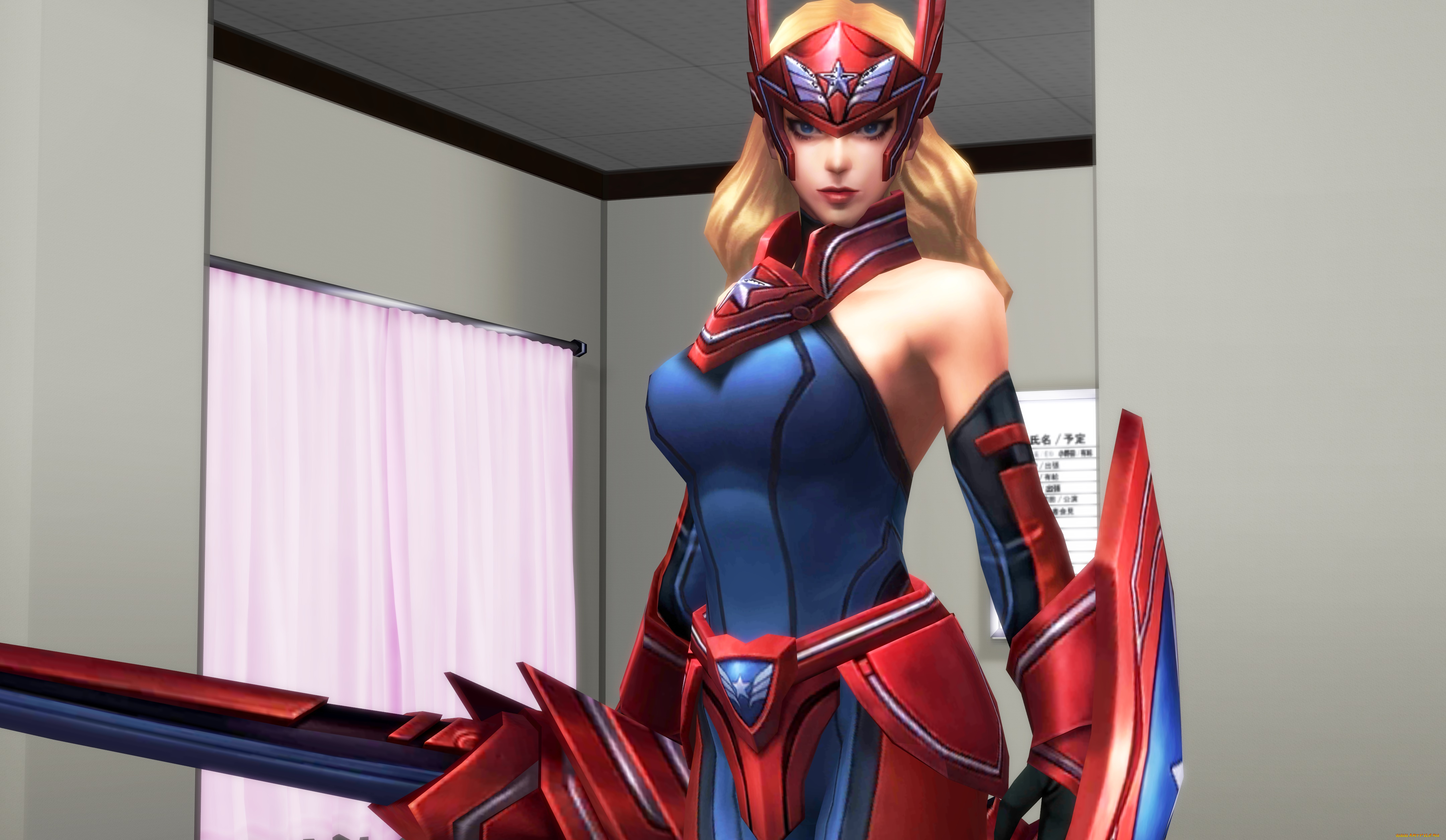 3д, графика, фантазия, , fantasy, фон, взгляд, девушка