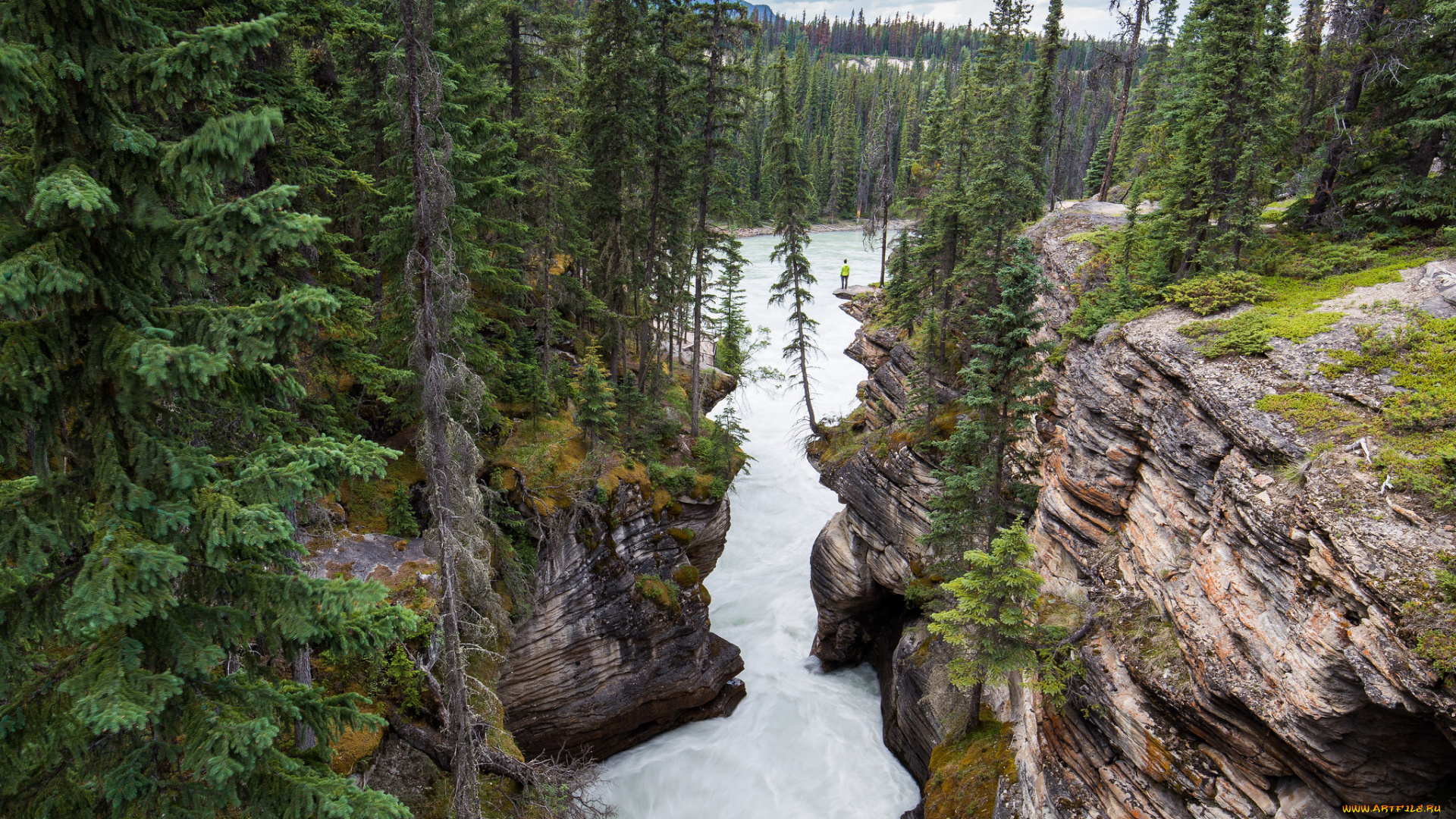 природа, водопады, простор