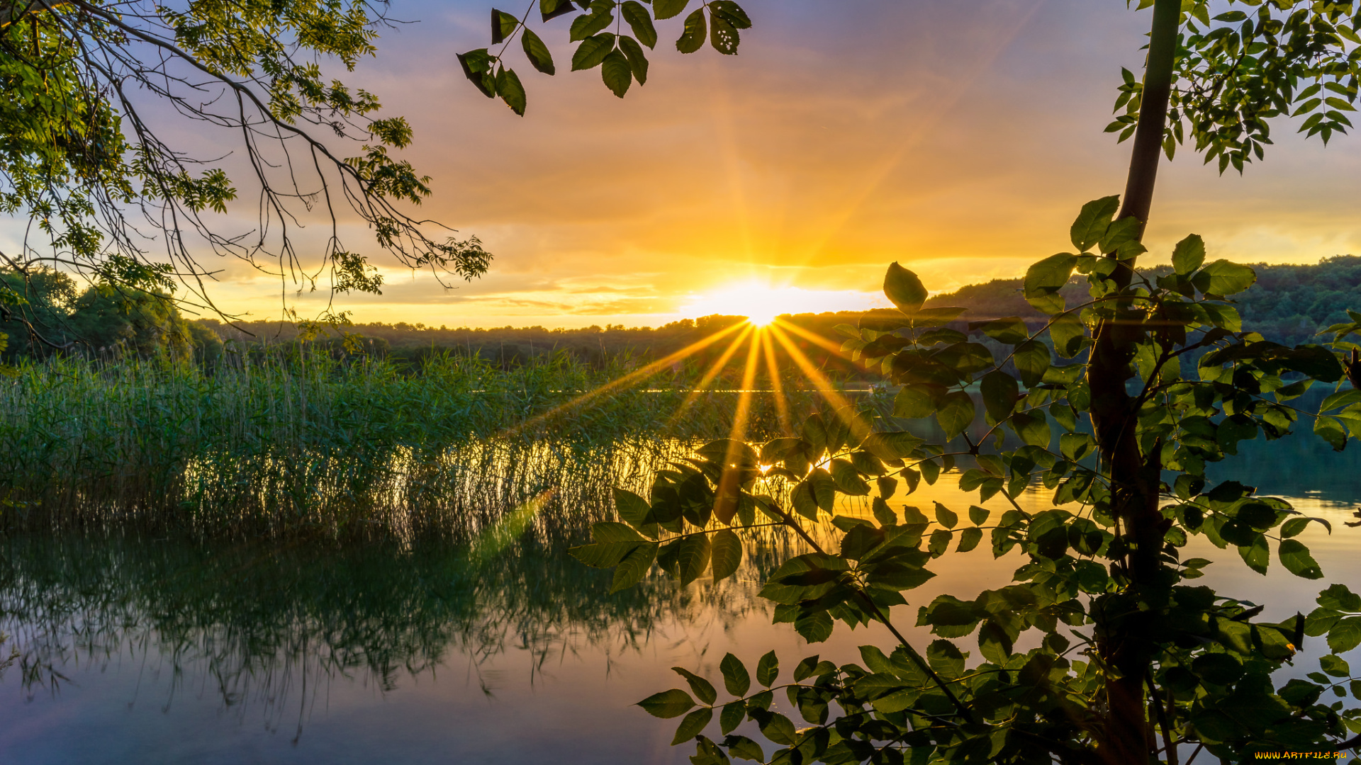 природа, восходы, закаты, простор