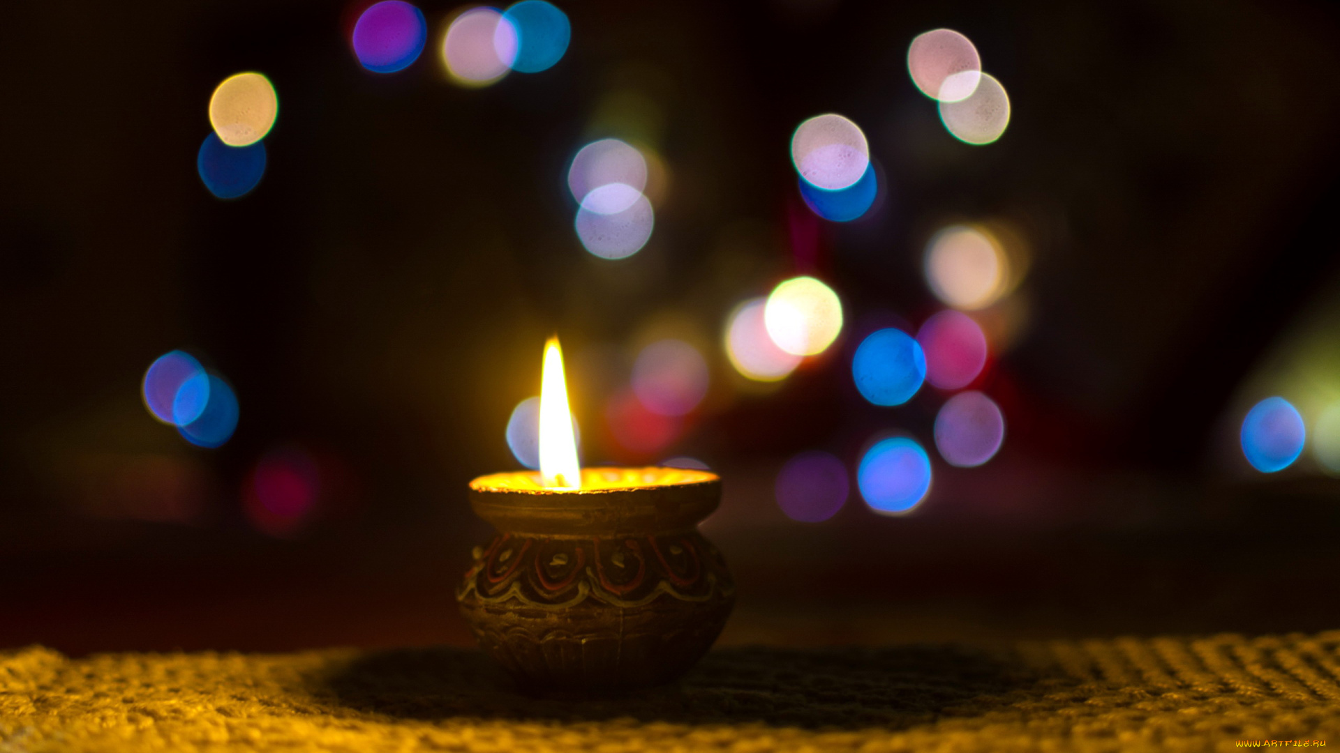 разное, свечи, свеча, огонек
