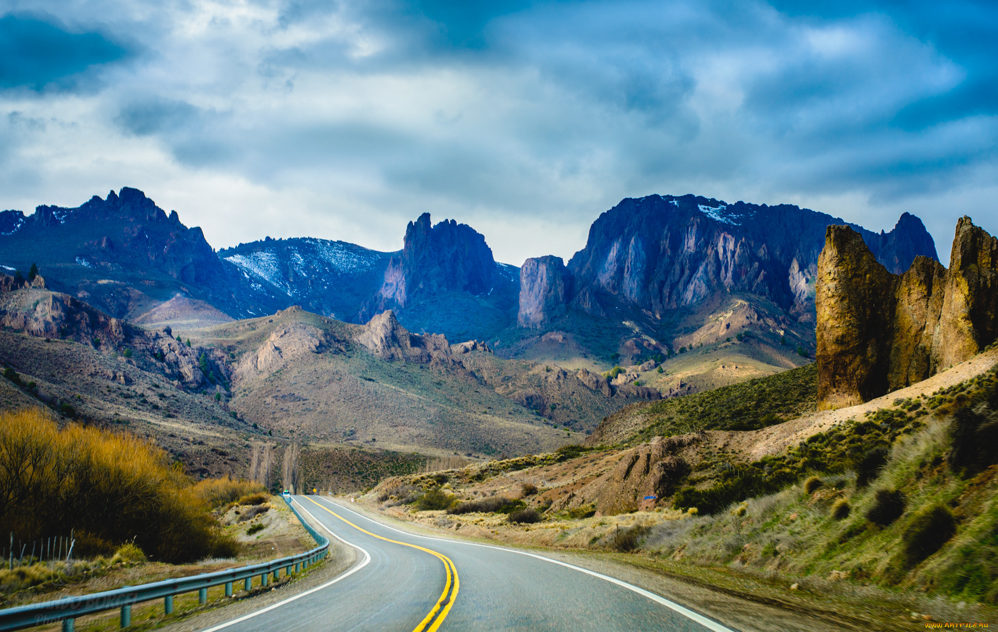 природа, дороги, простор