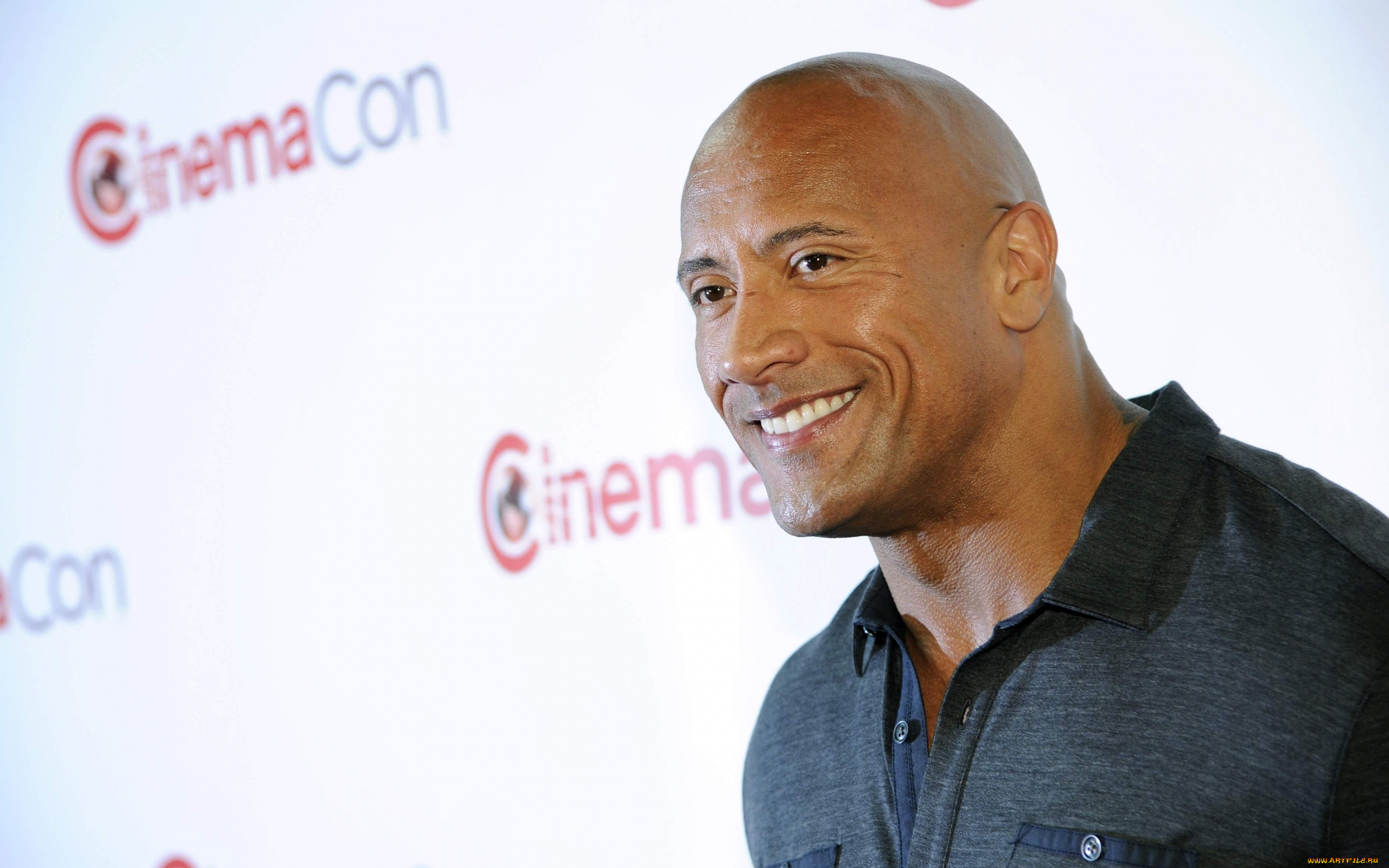 мужчины, dwayne, johnson, , the, rock, улыбка