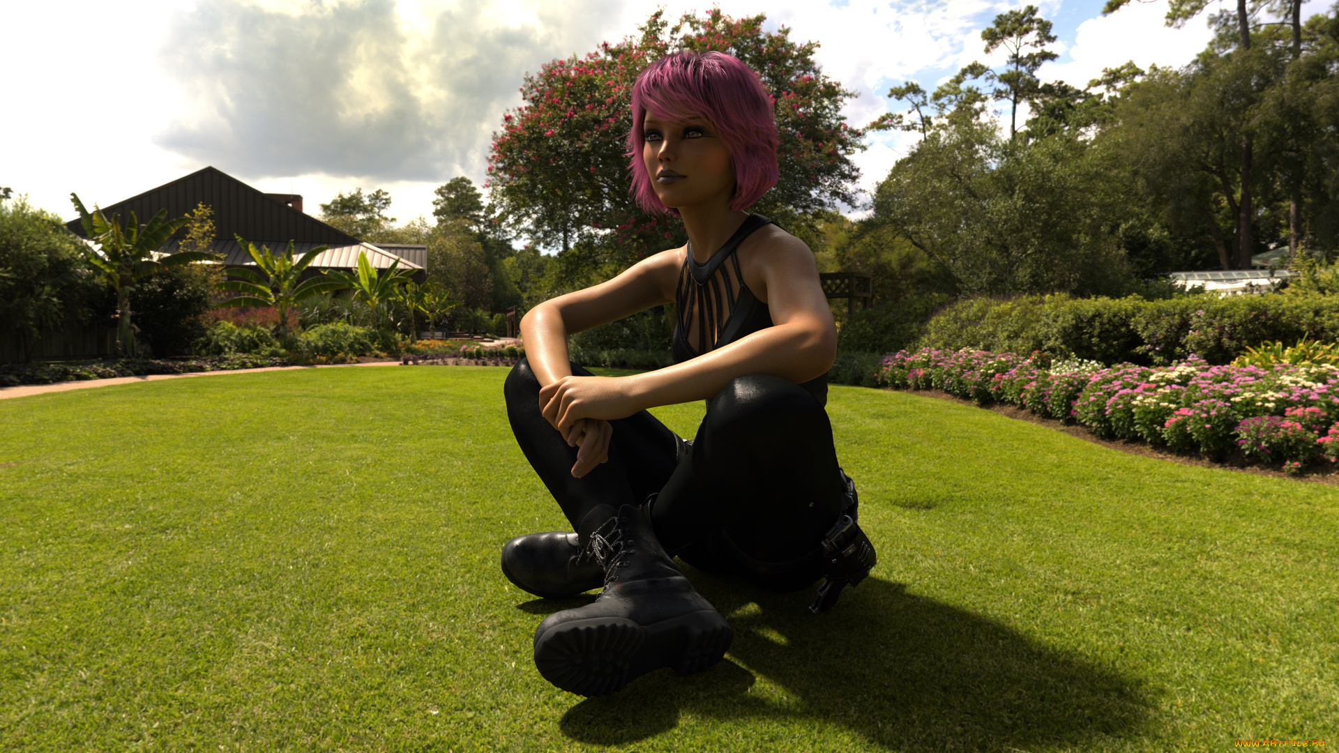 3д, графика, люди, , people, девушка, фон, взгляд