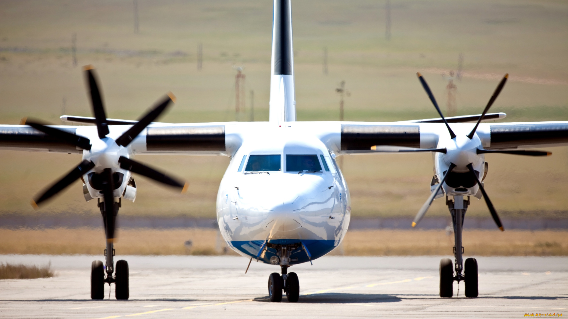 fokker, 50, авиация, пассажирские, самолёты, fokker, 50, аэродром, моторный, самолет