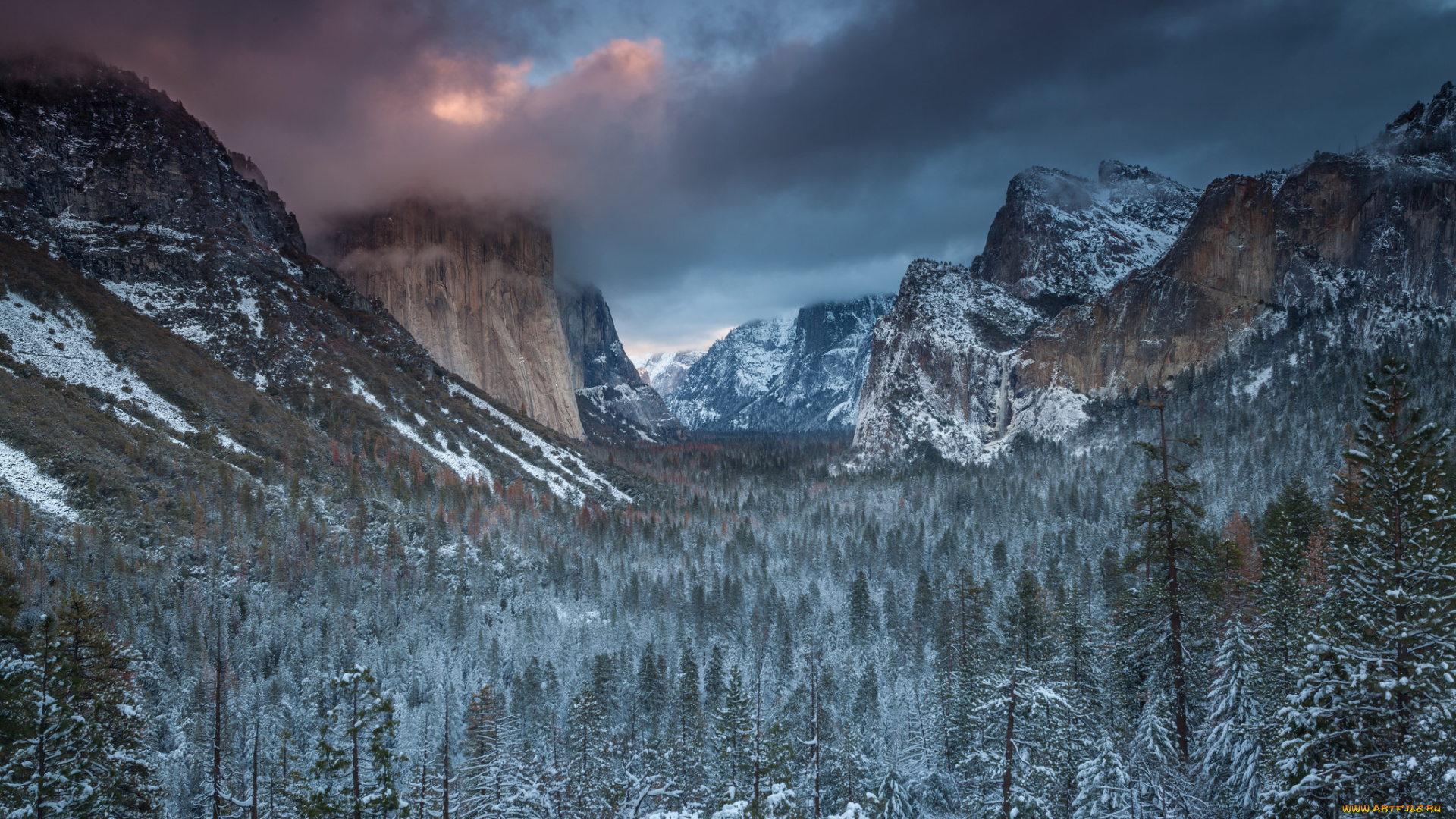 природа, горы, простор