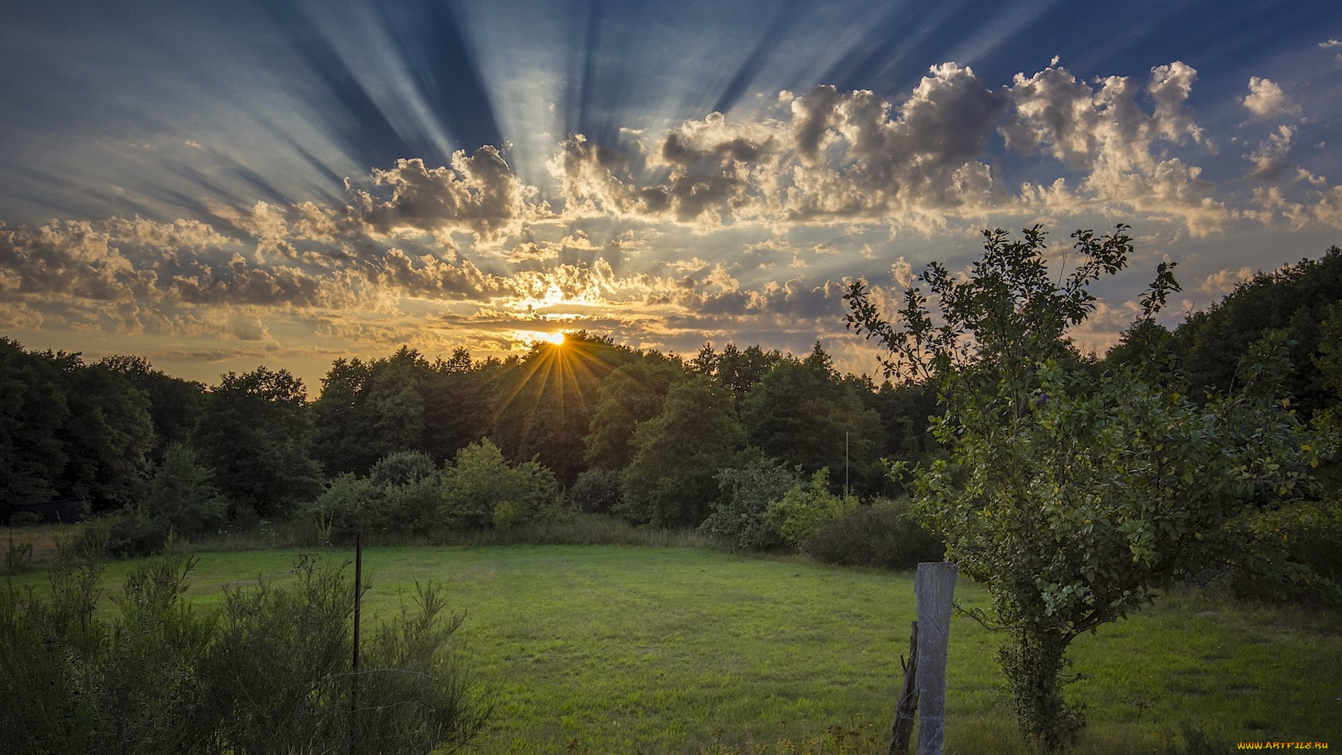 природа, восходы, закаты, простор
