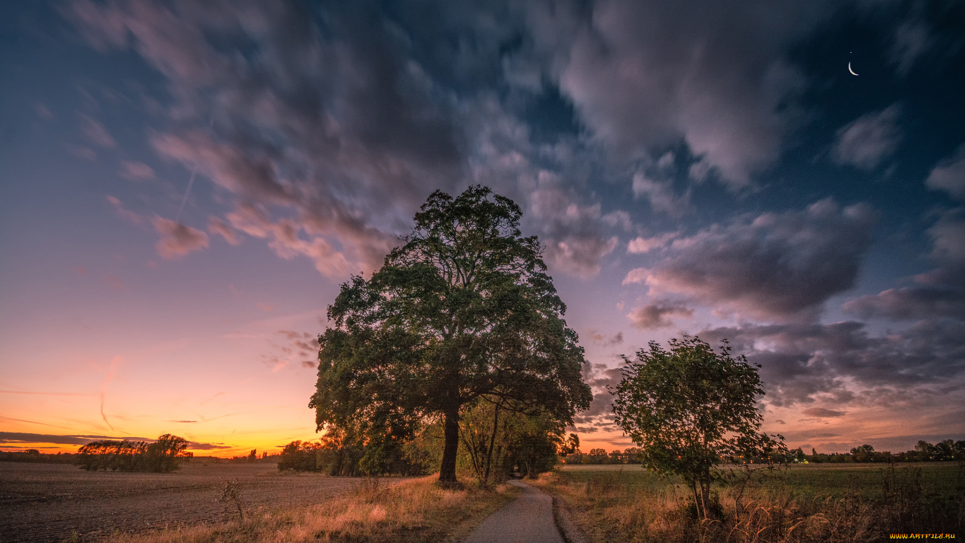 природа, восходы, закаты, простор
