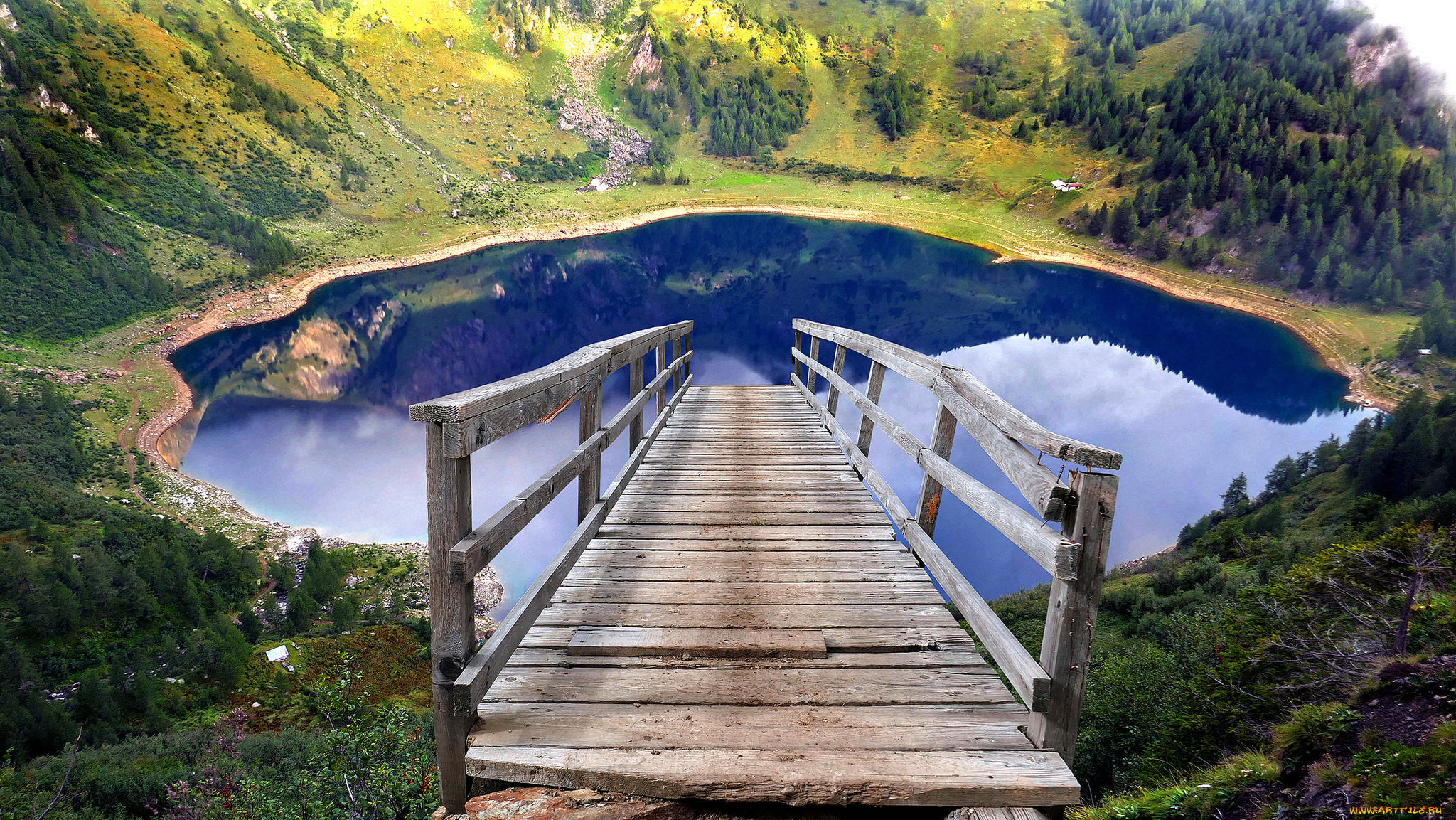 природа, реки, озера, простор