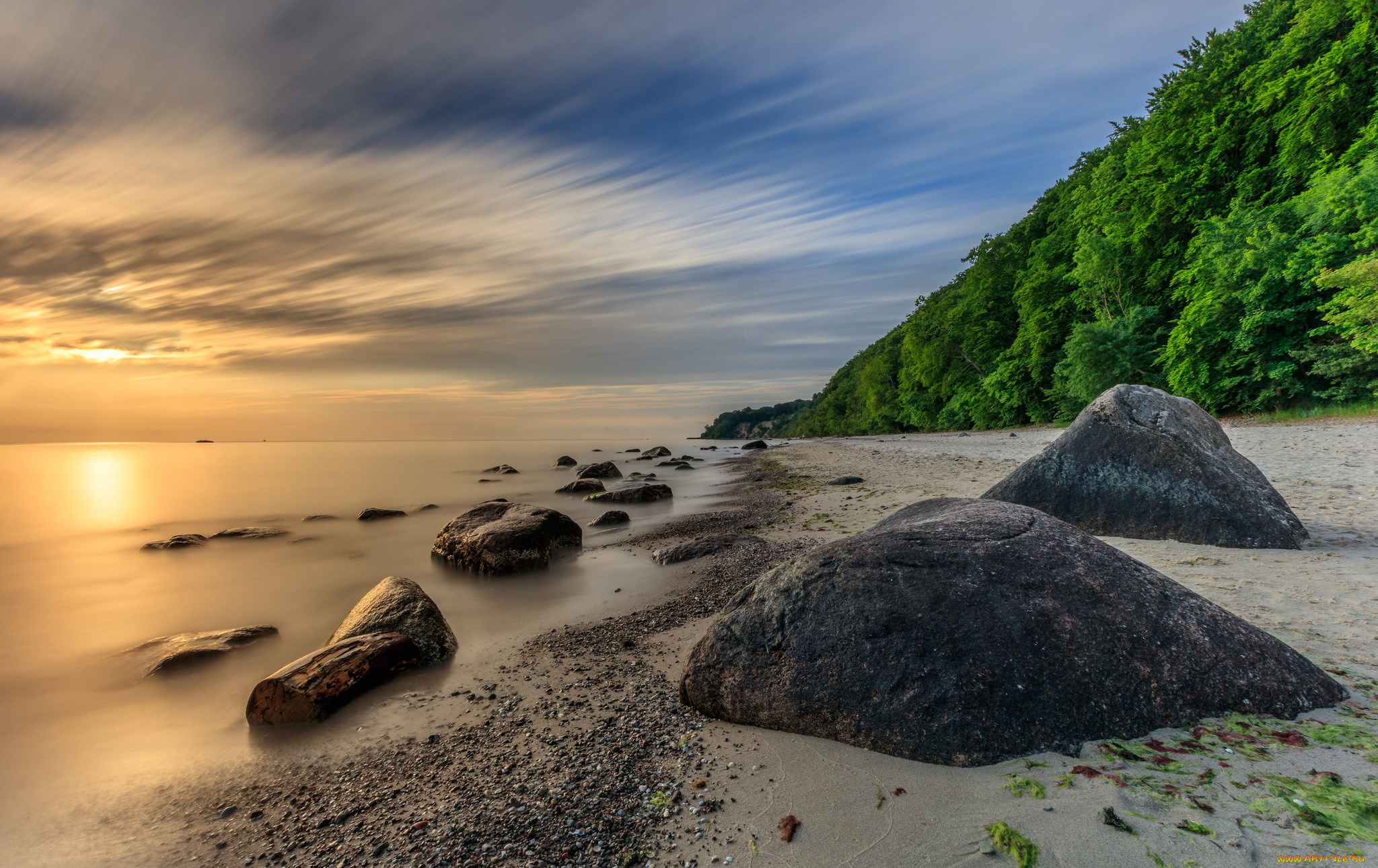 природа, восходы, закаты, простор