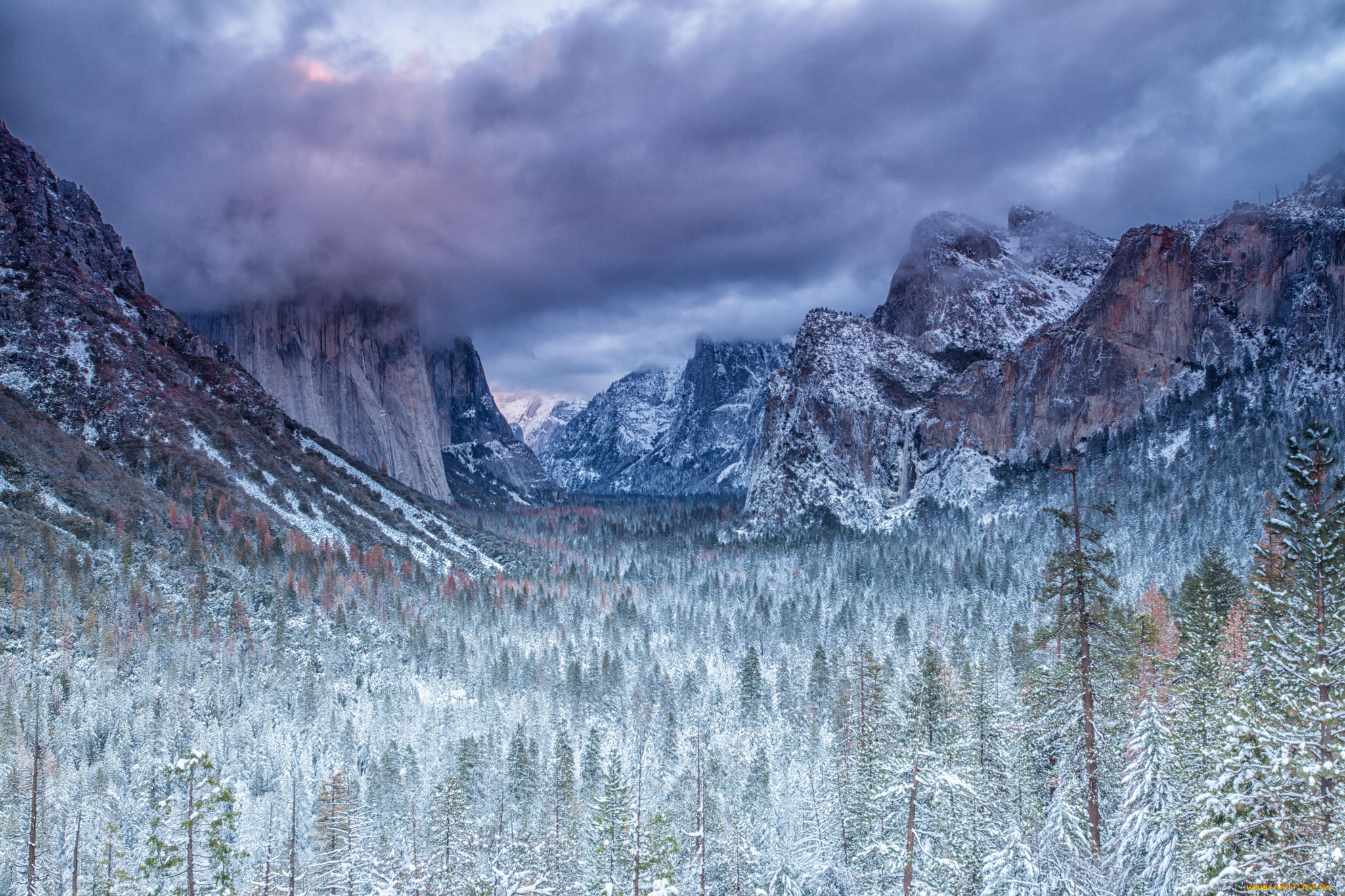 природа, горы, простор