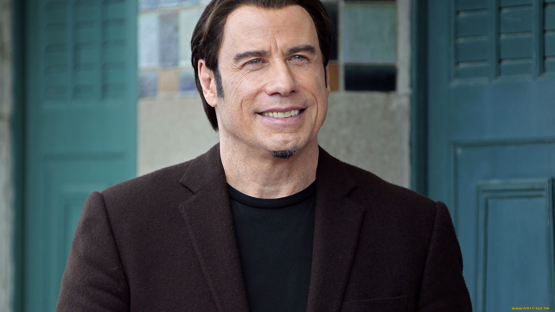 мужчины, john, travolta, улыбка