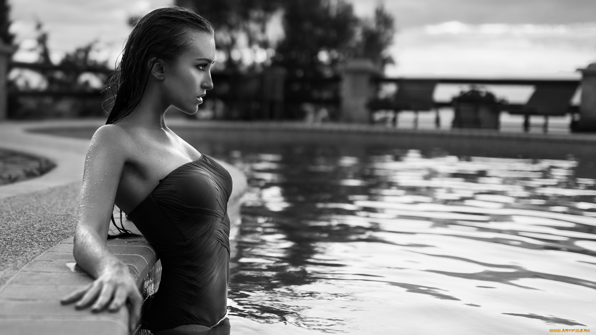 девушки, -, черно-белые, анастасия, климас