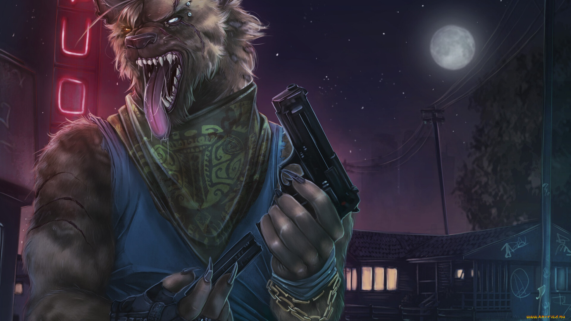 фэнтези, оборотни, оборотень